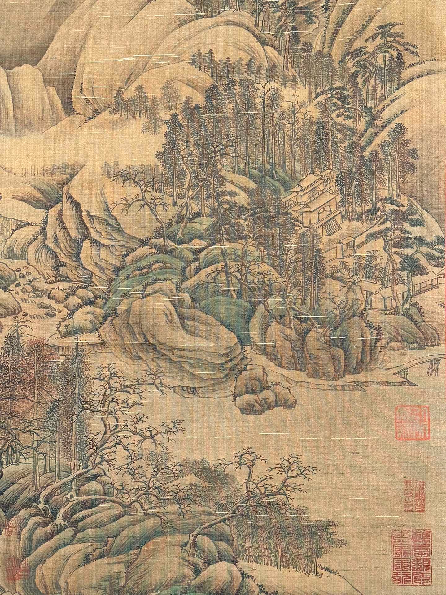 Chinese scroll painting Xu Daoning