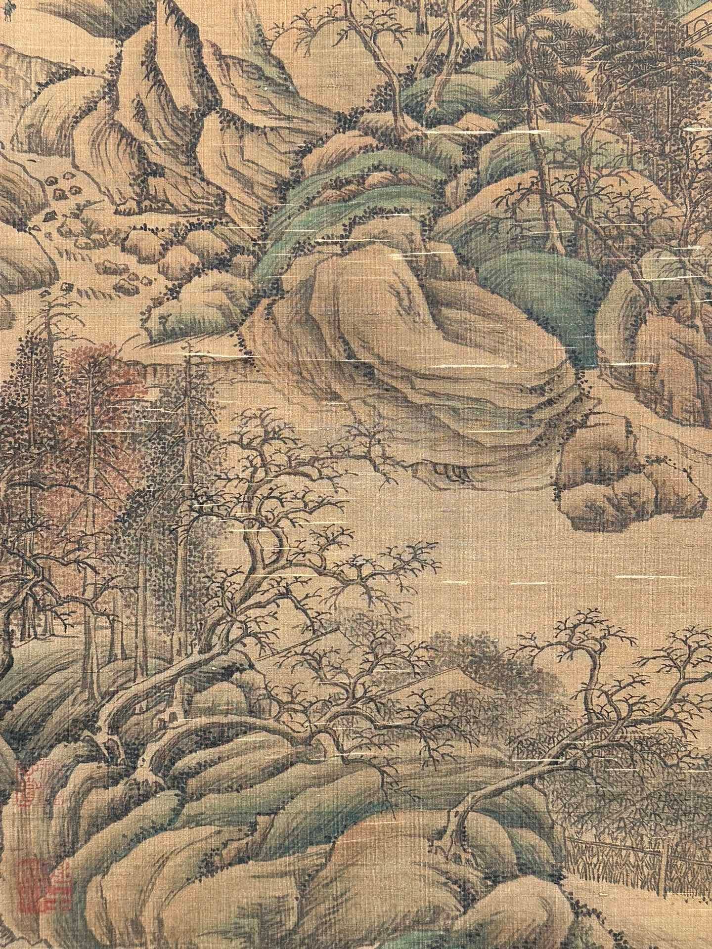 Chinese scroll painting Xu Daoning