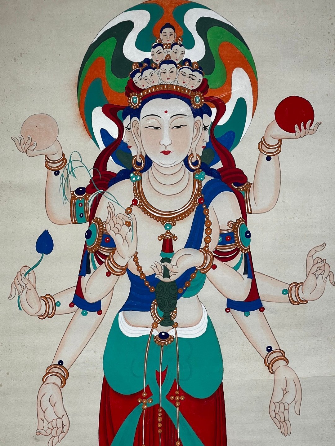 Chinese scroll painting Zhang Daqian