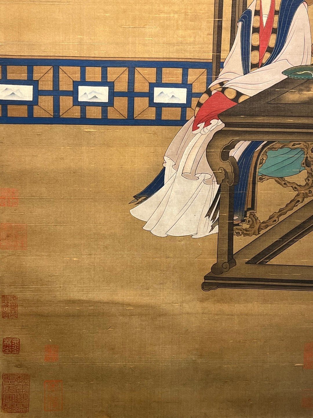 Chinese scroll painting Zhou Fang