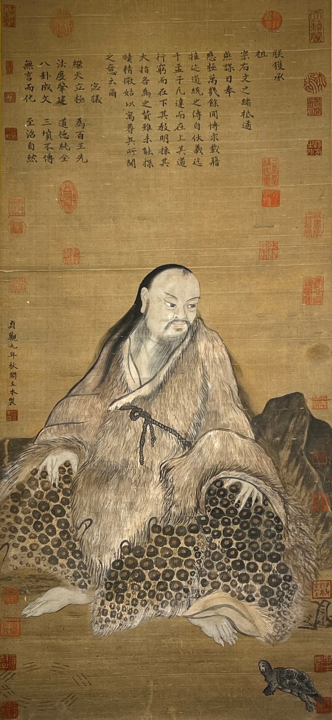 Chinese scroll painting Yan Liben