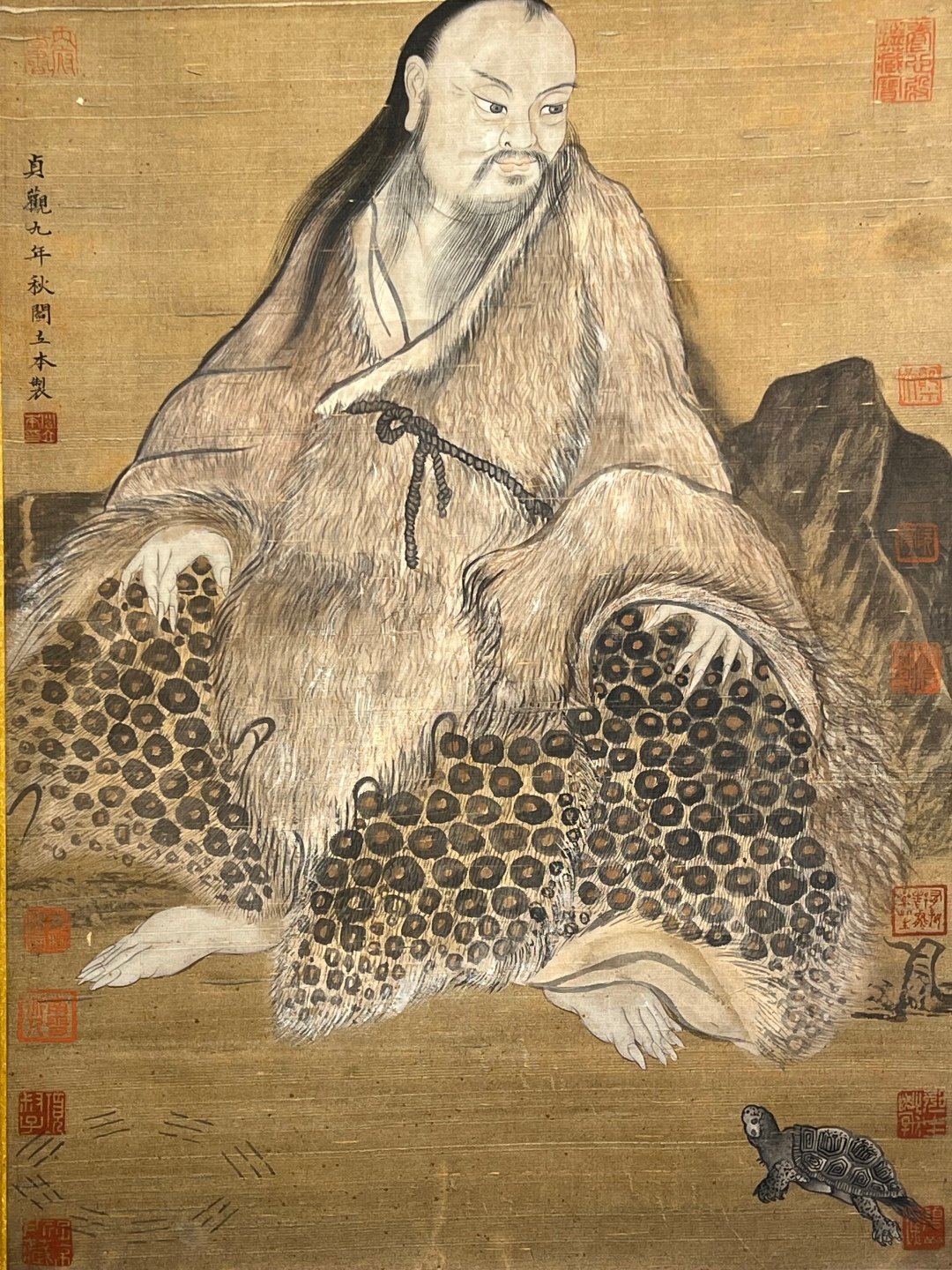 Chinese scroll painting Yan Liben