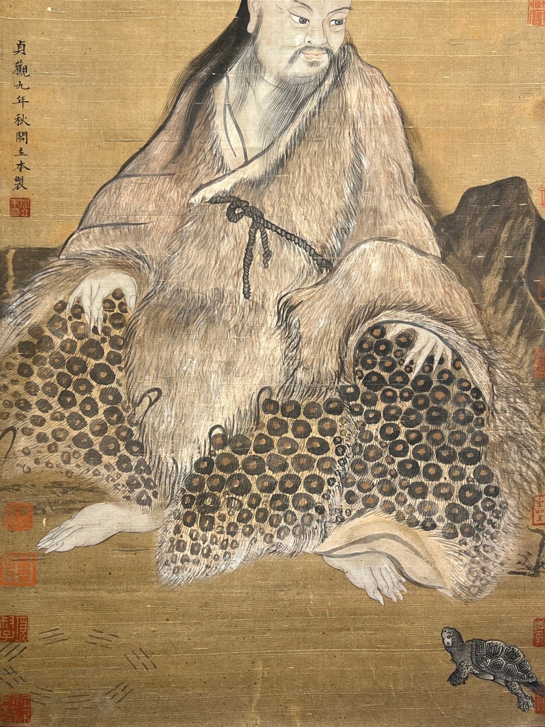 Chinese scroll painting Yan Liben