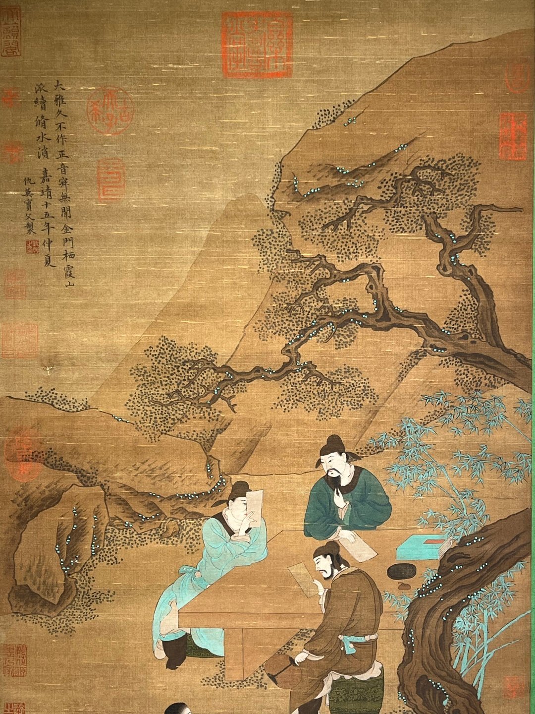 Chinese scroll painting Qiu Ying