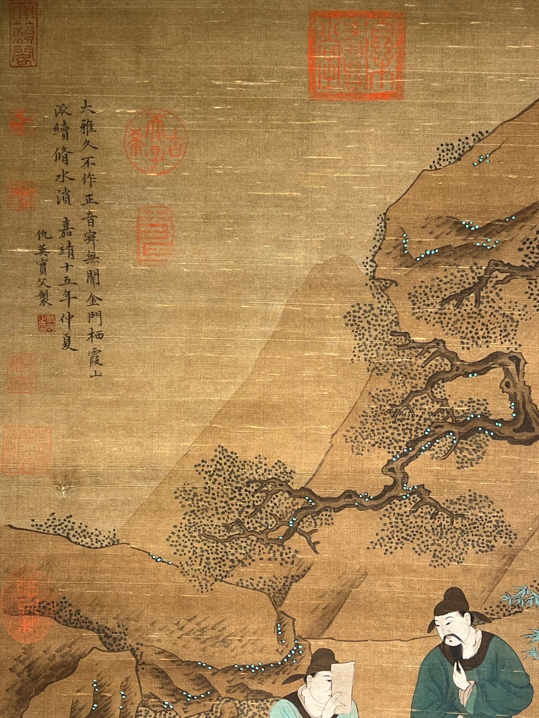 Chinese scroll painting Qiu Ying