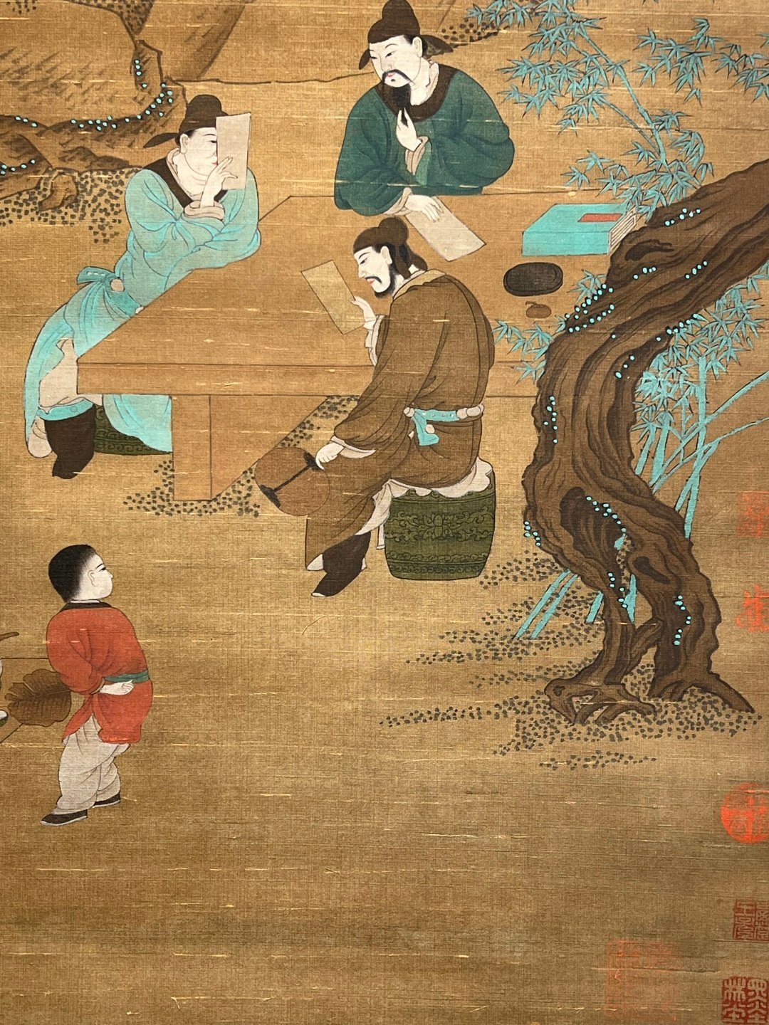 Chinese scroll painting Qiu Ying
