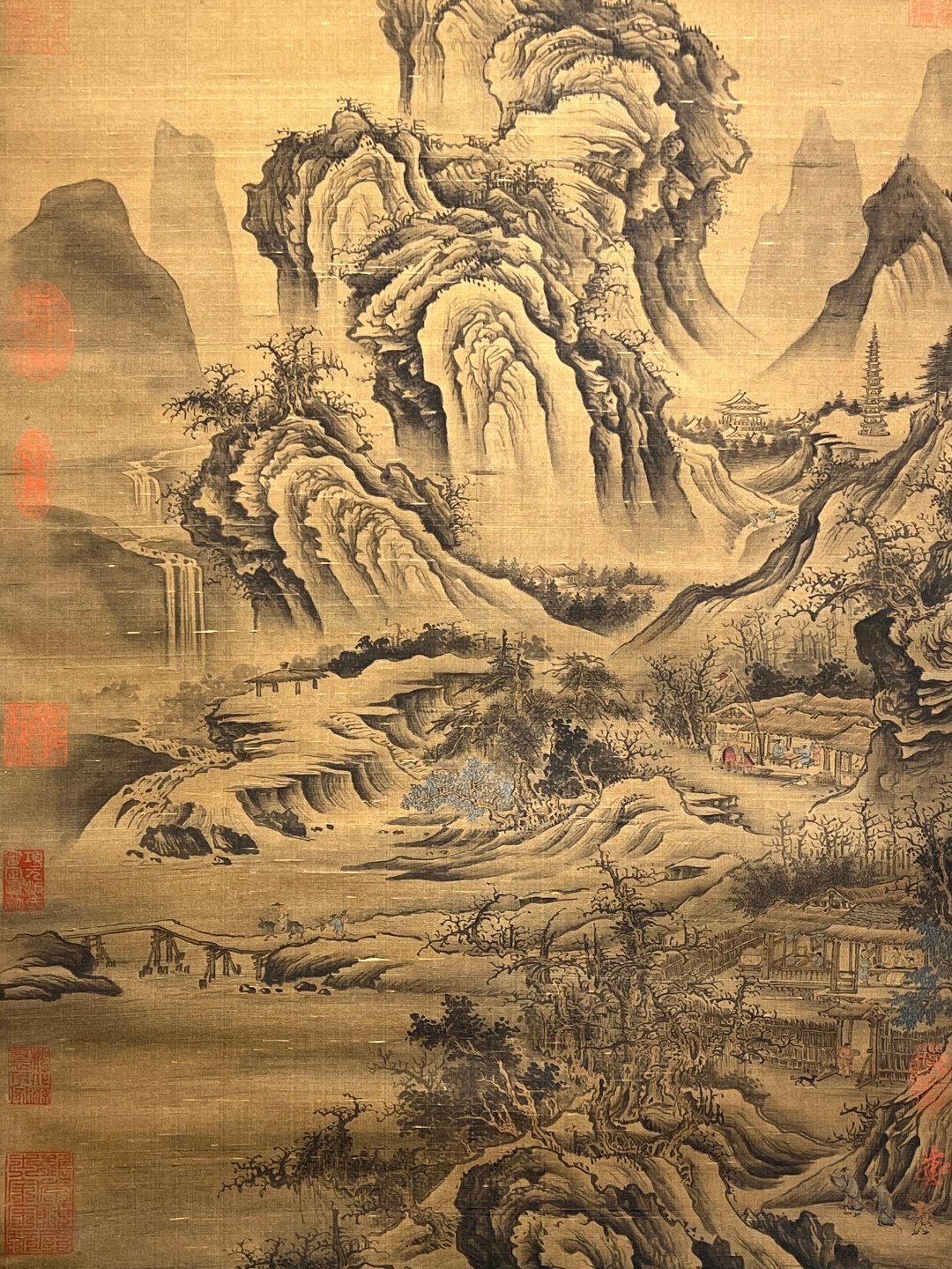 Chinese scroll painting Guo Xi
