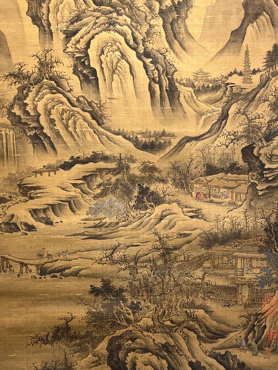 Chinese scroll painting Guo Xi