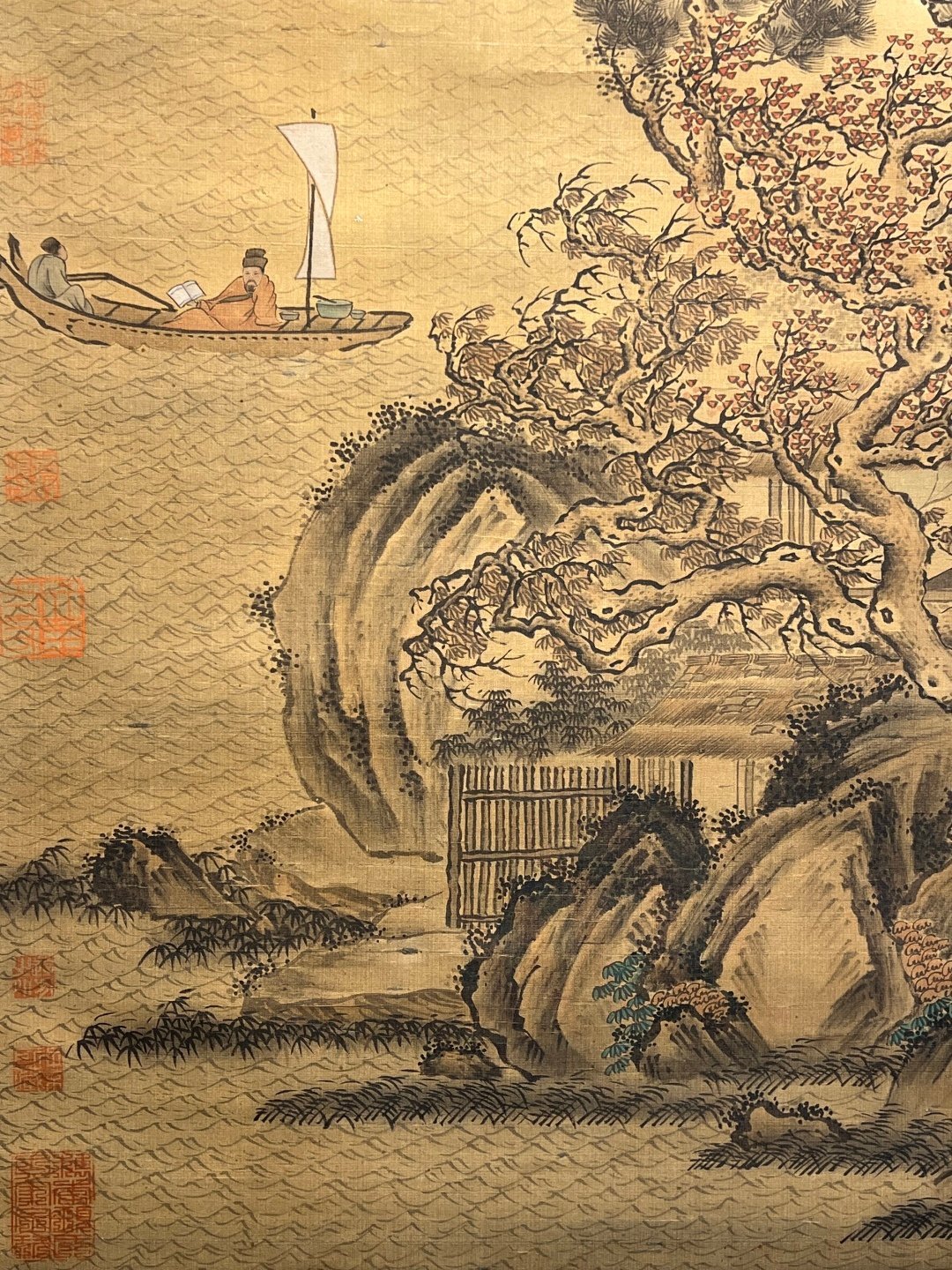 Chinese scroll painting Tang Yin