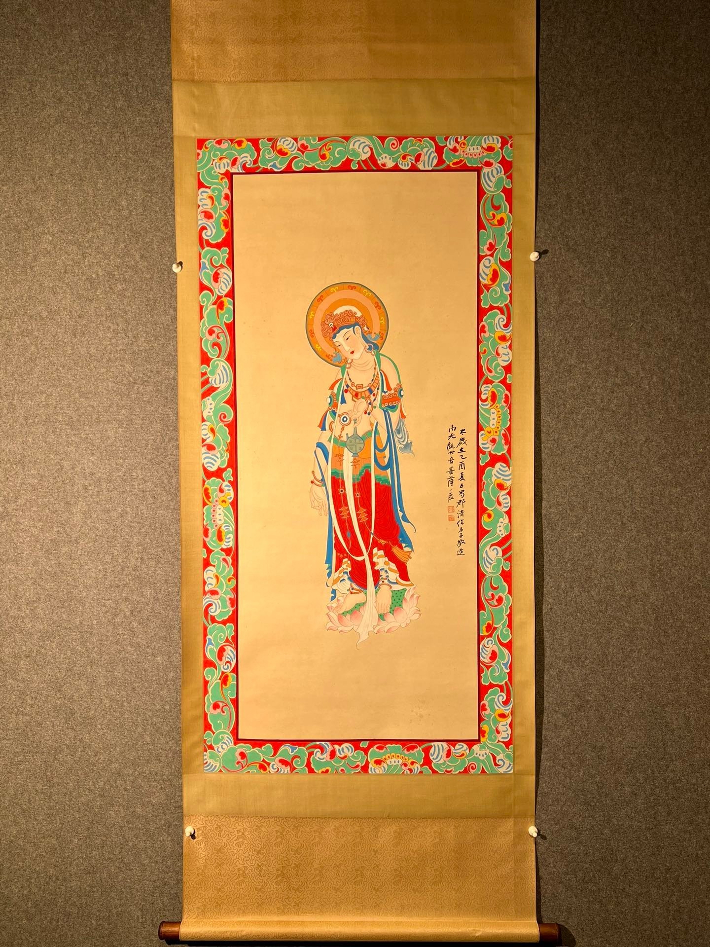 Chinese scroll painting Zhang Daqian