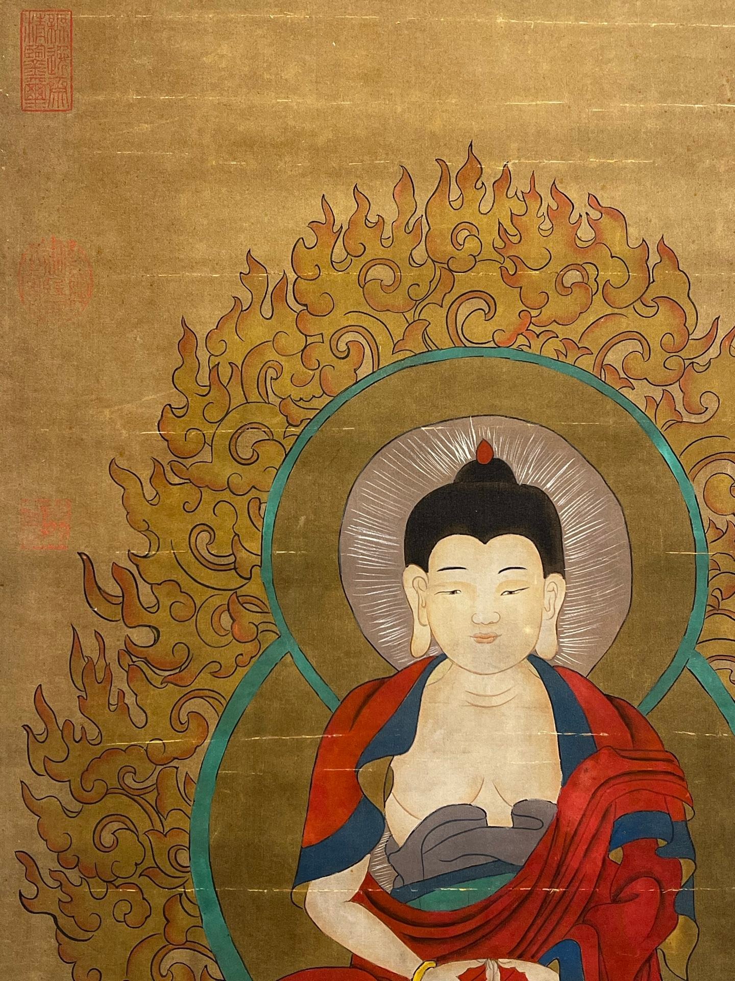 Chinese scroll painting Wu Daozi