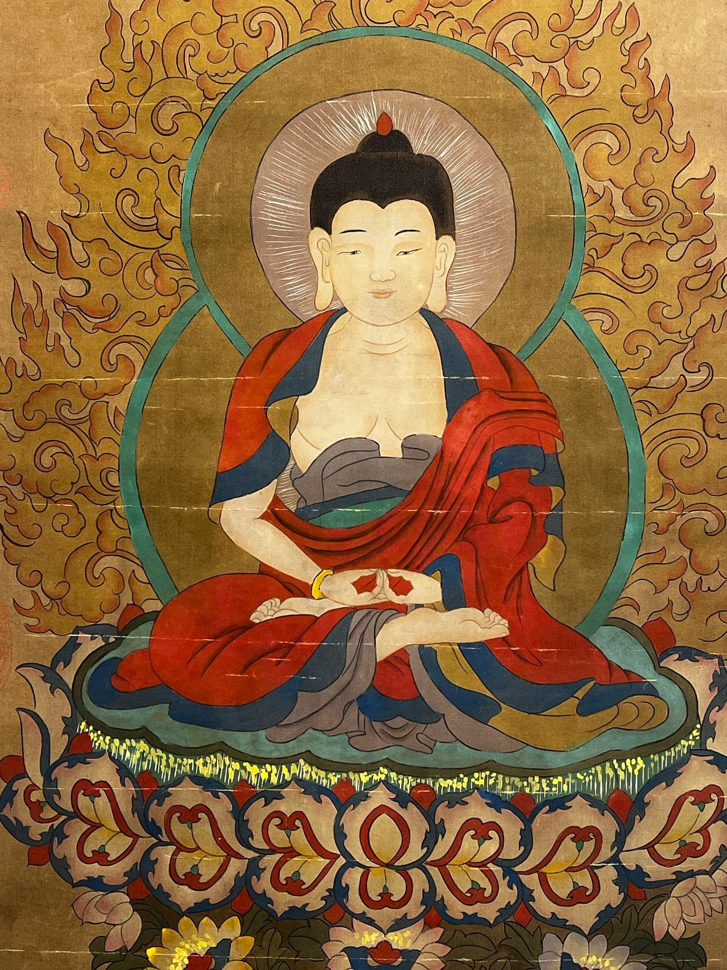 Chinese scroll painting Wu Daozi
