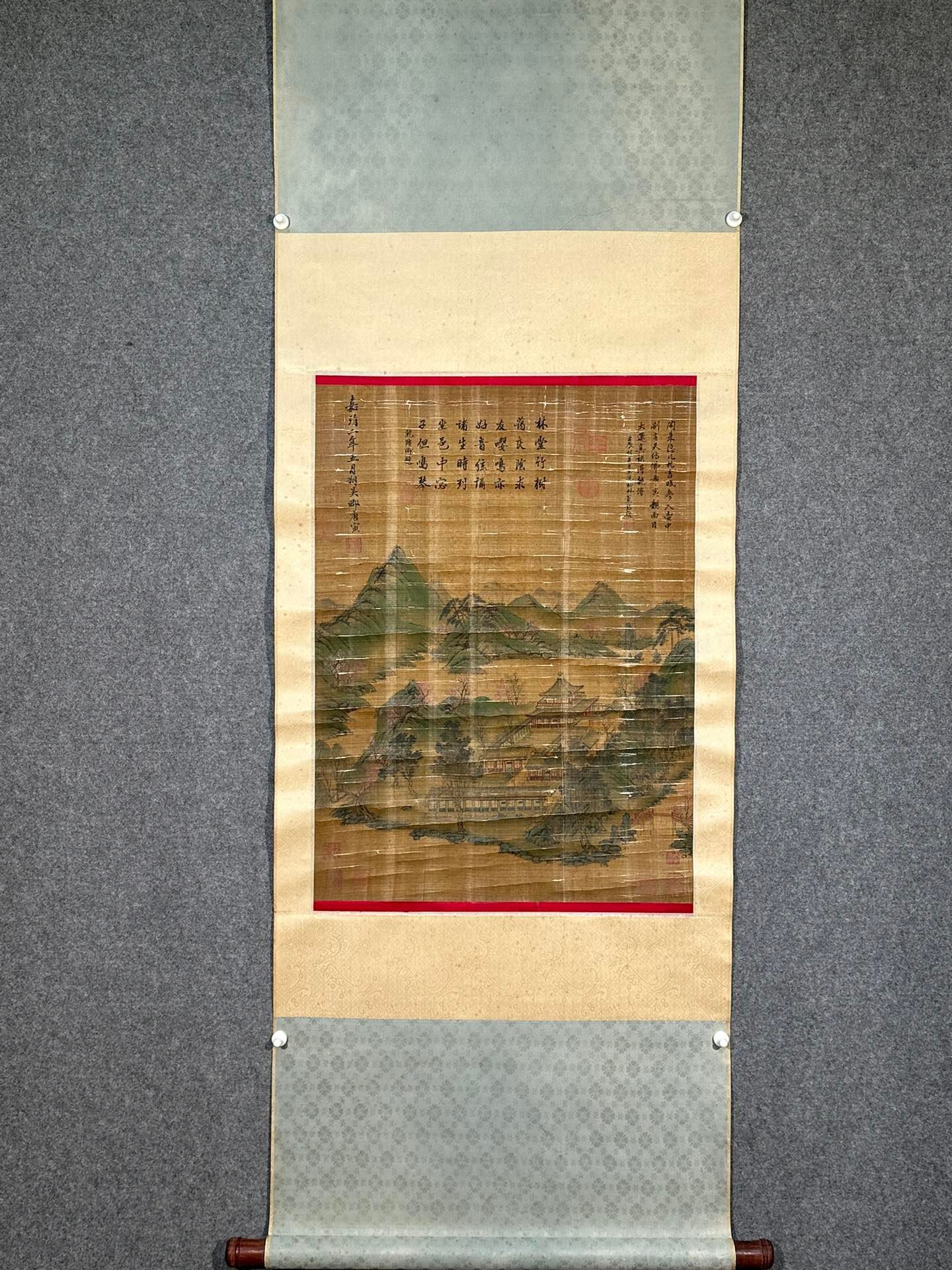 Chinese scroll painting Tang Yin