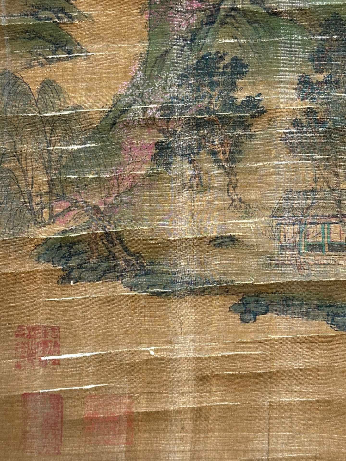 Chinese scroll painting Tang Yin