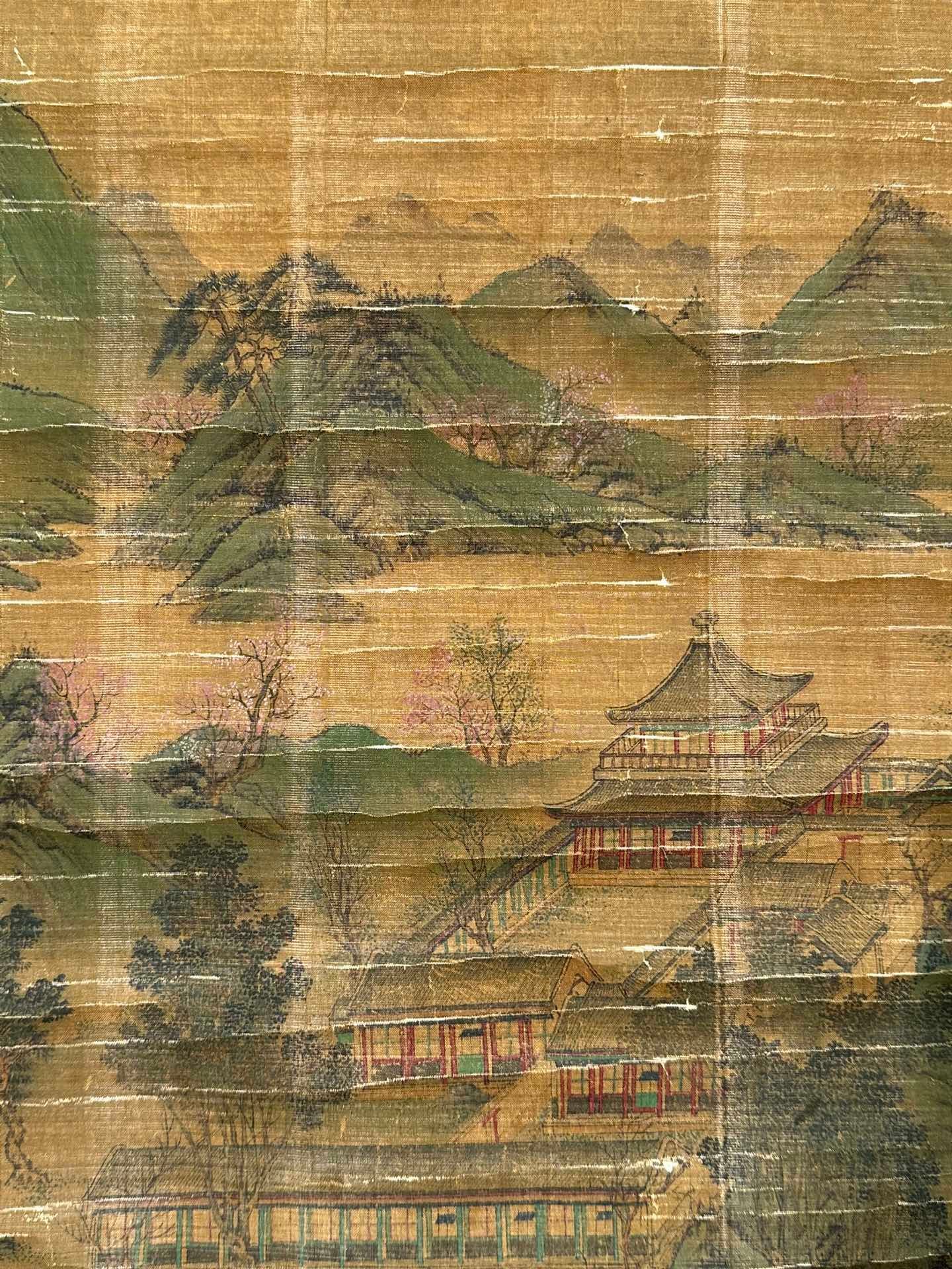 Chinese scroll painting Tang Yin