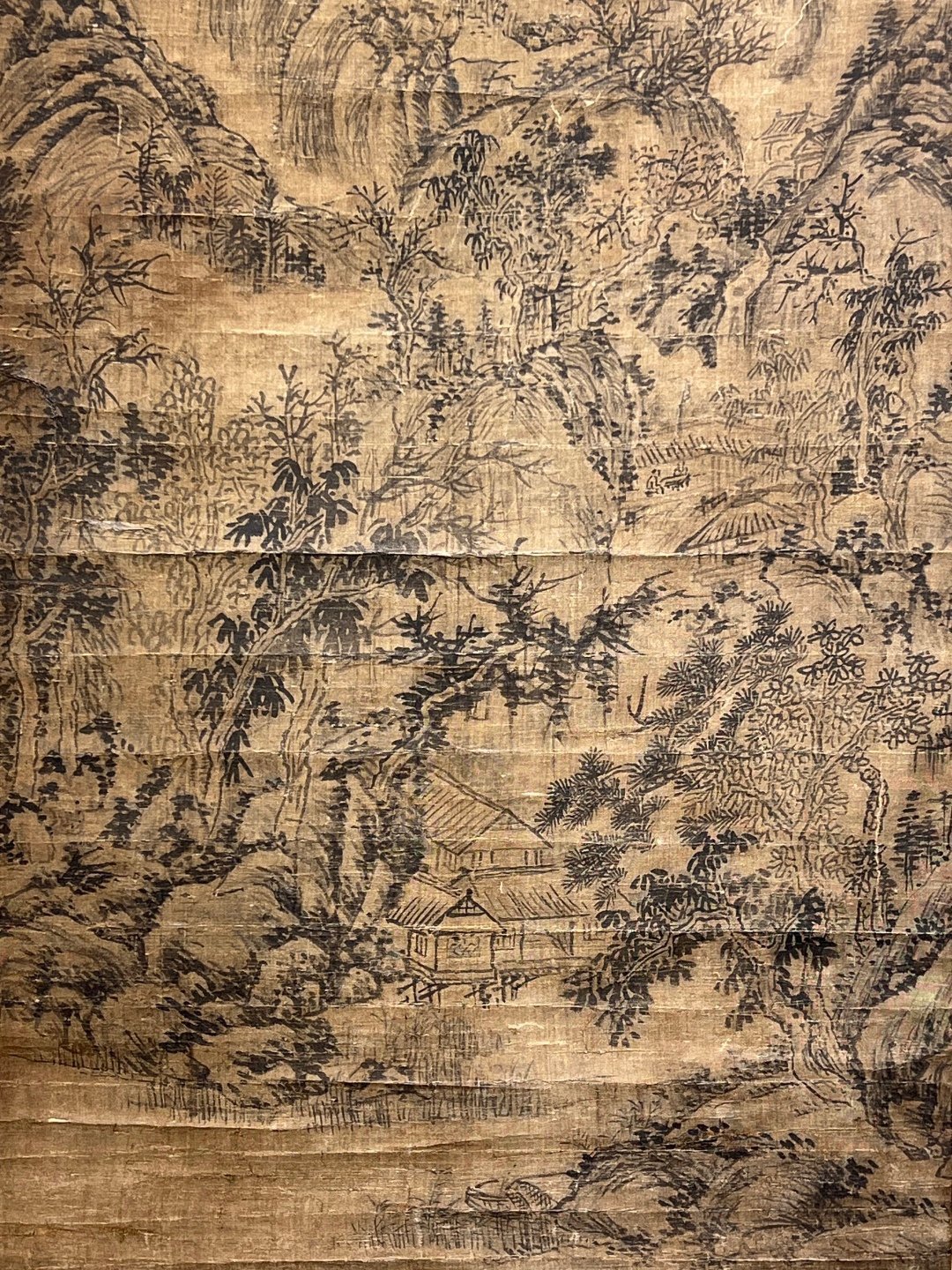 Chinese scroll painting Dong Qichang