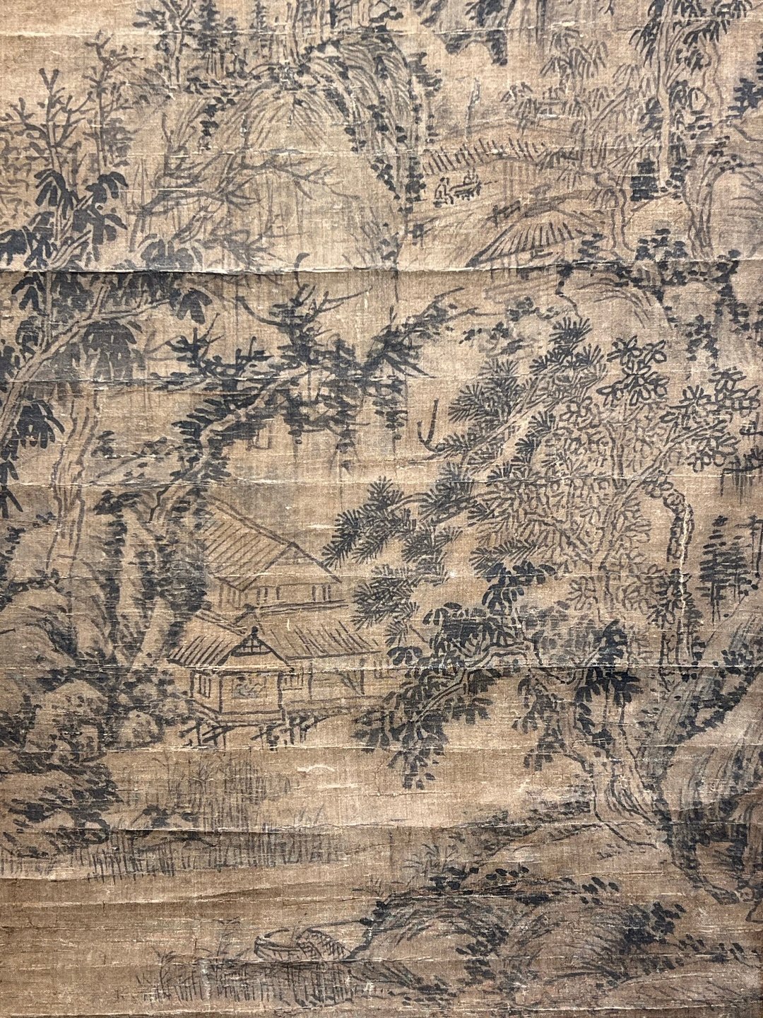 Chinese scroll painting Dong Qichang