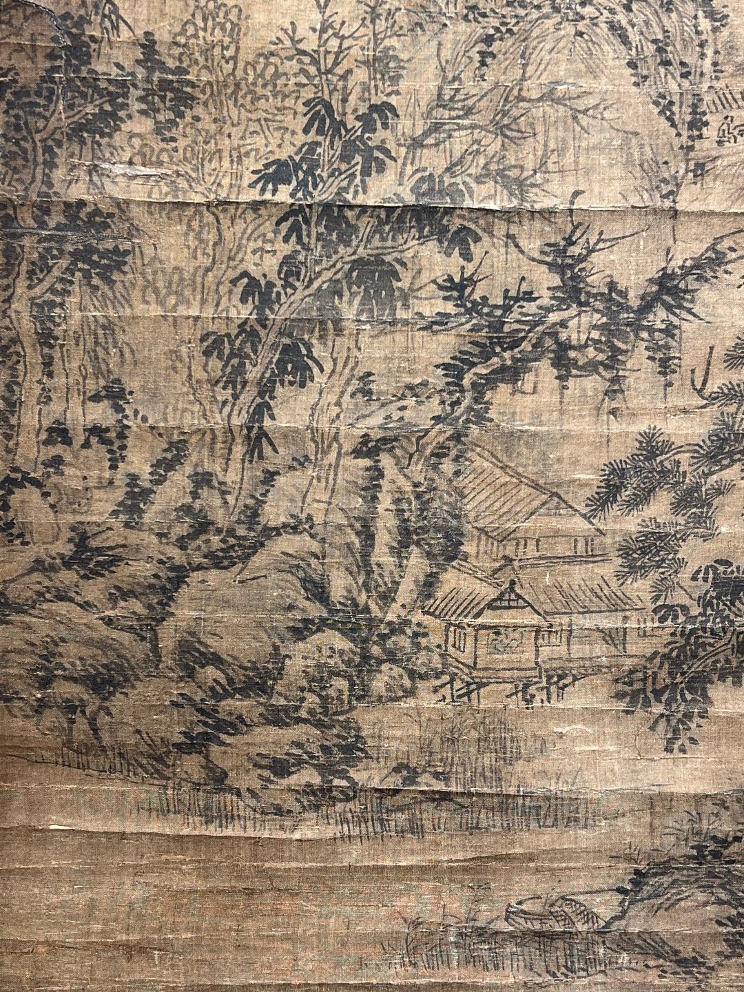 Chinese scroll painting Dong Qichang