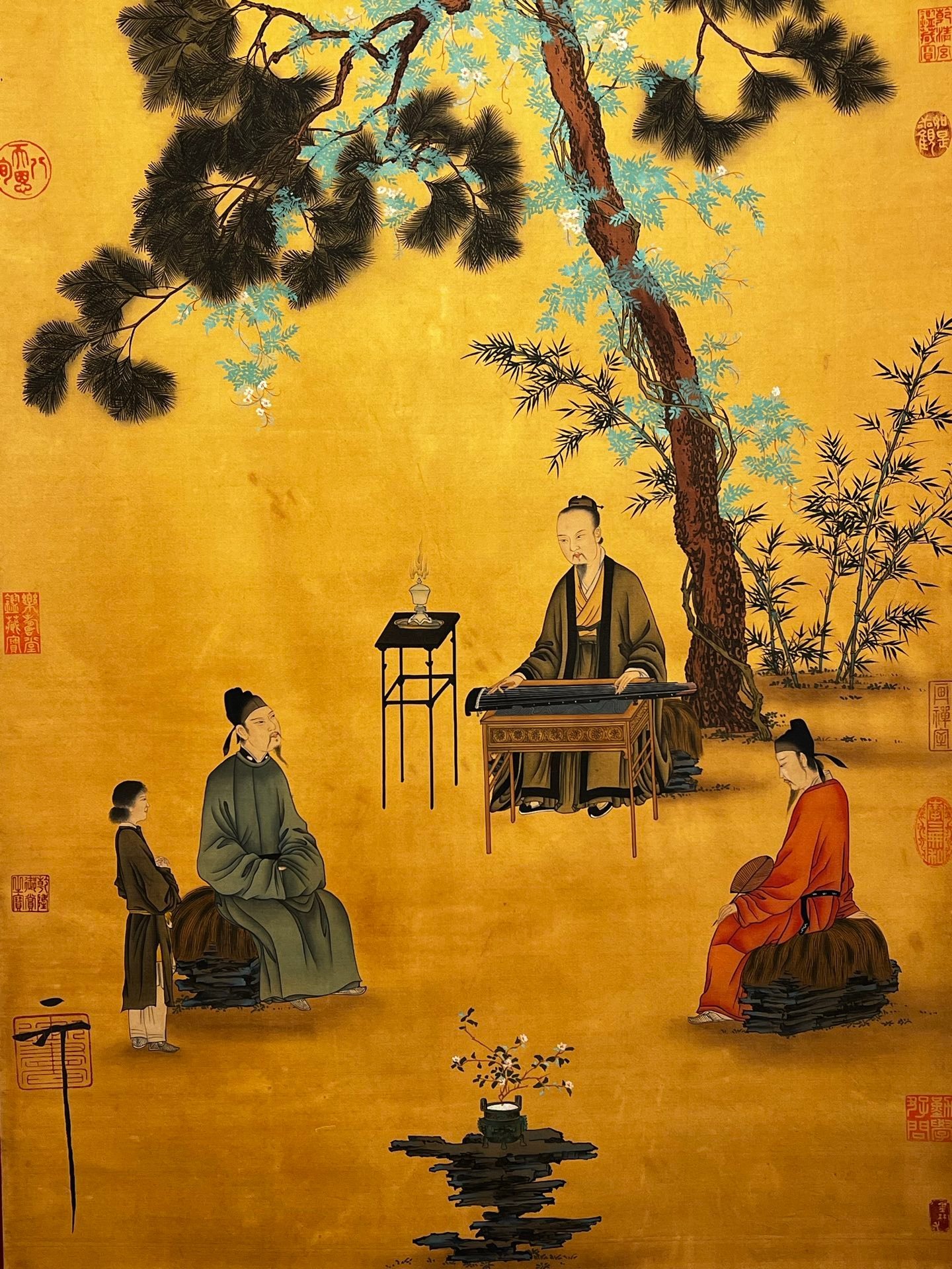 Chinese scroll painting Huizong