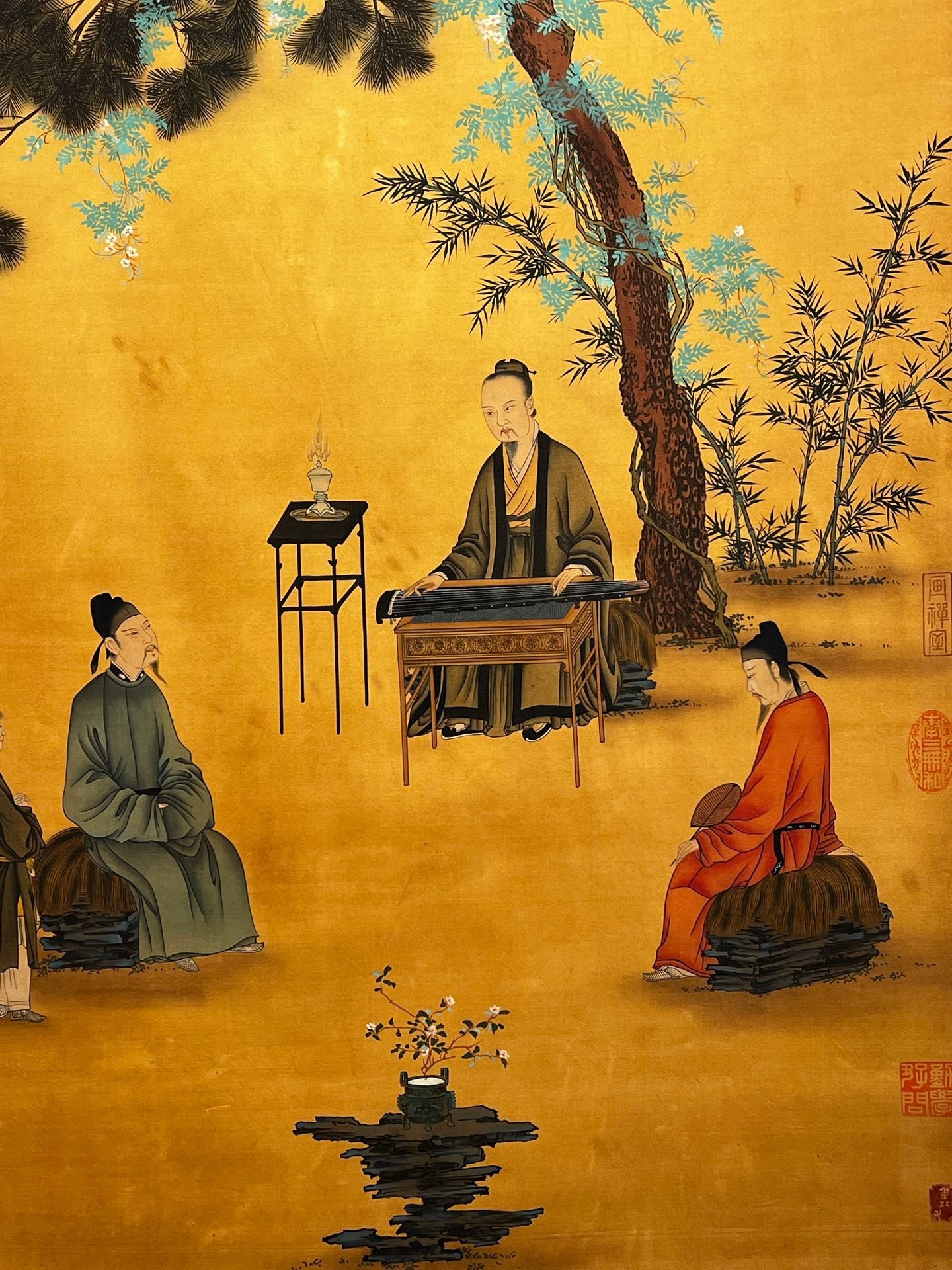 Chinese scroll painting Huizong