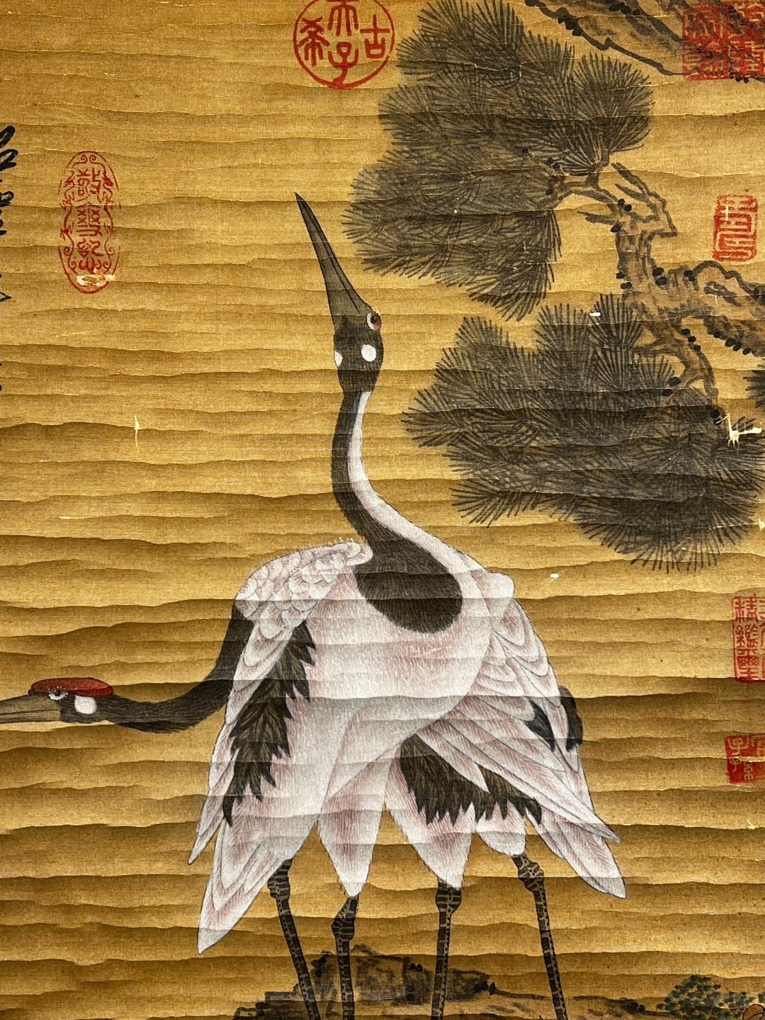 Chinese scroll painting Mi Fu