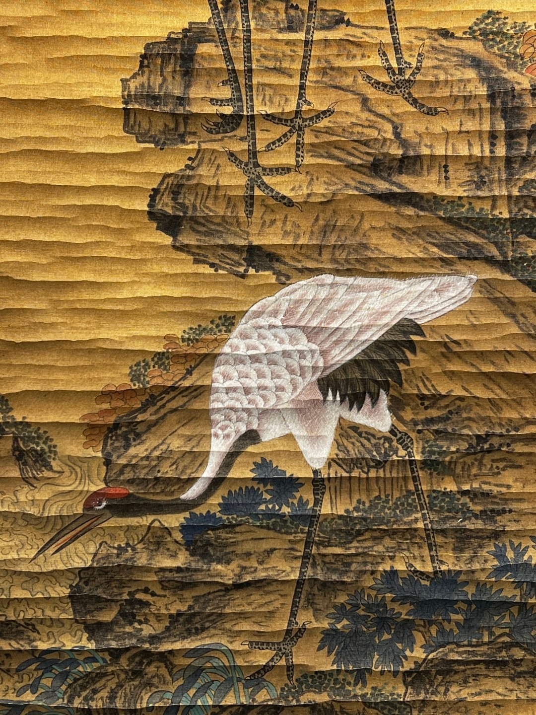 Chinese scroll painting Mi Fu