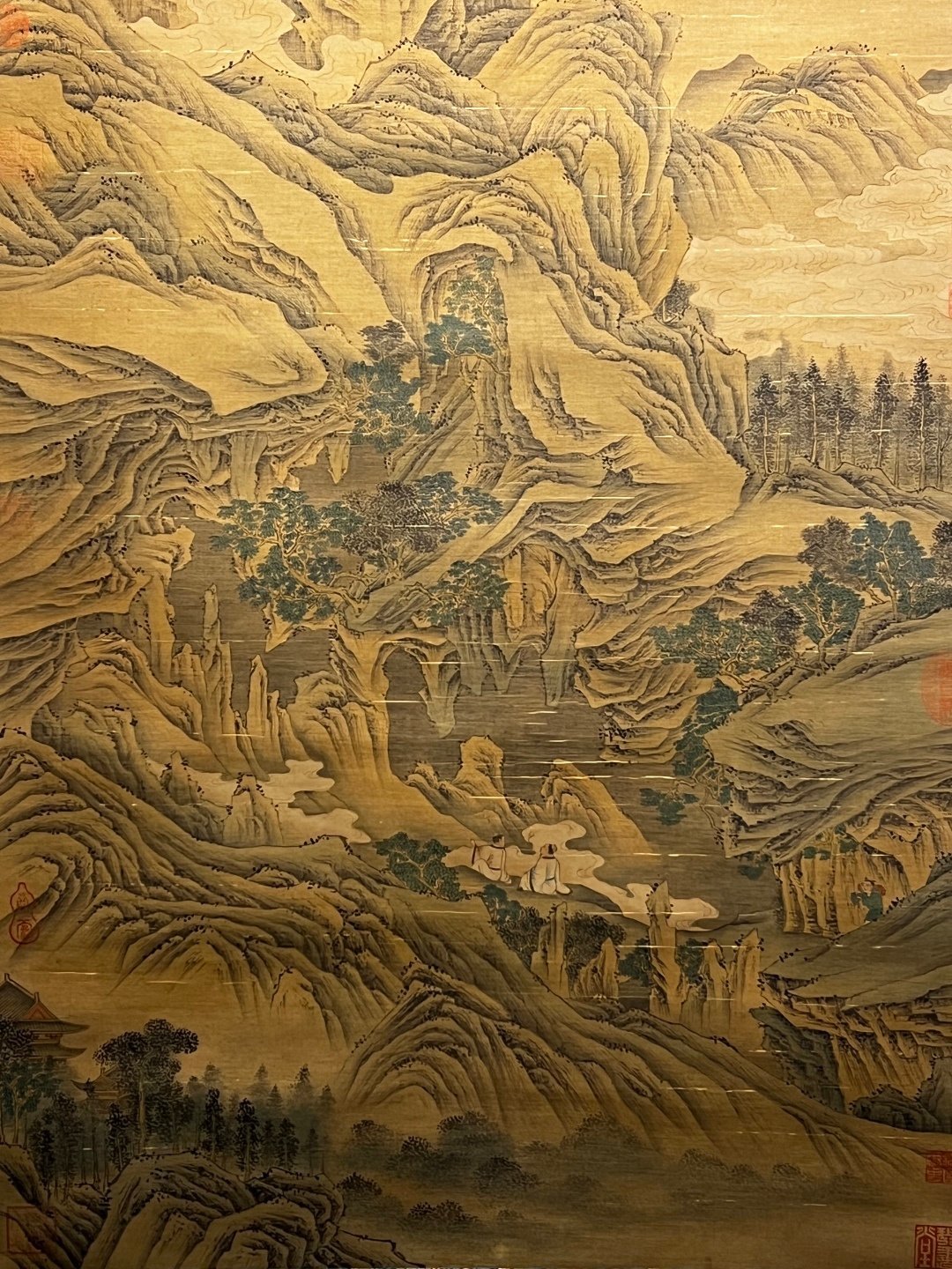 Chinese scroll painting Lu Zhi