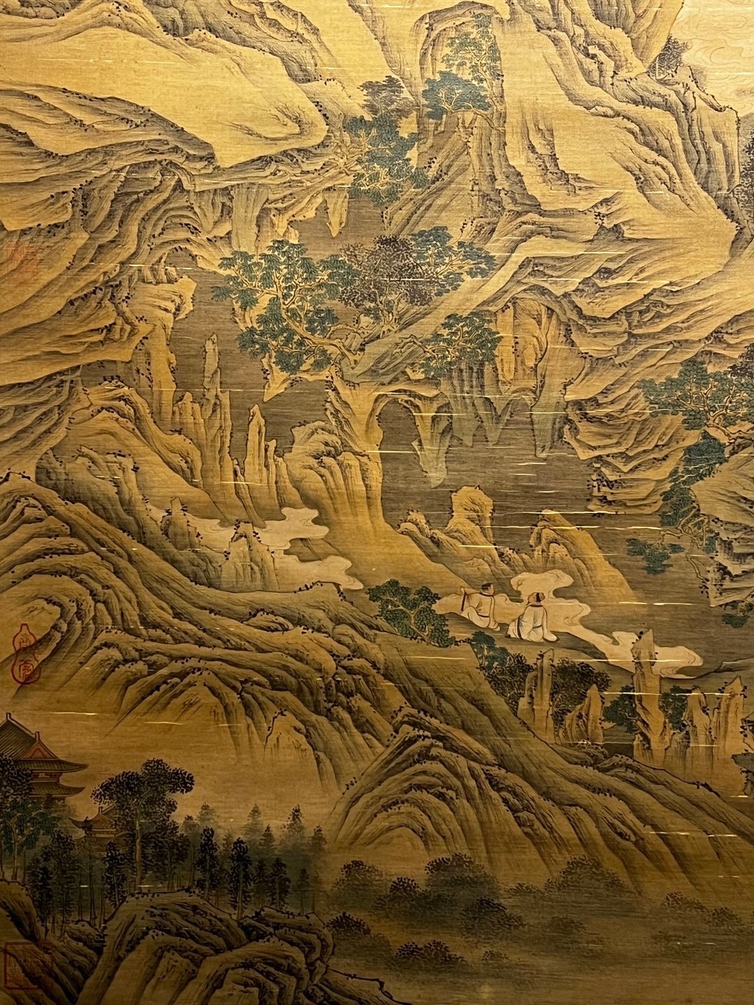Chinese scroll painting Lu Zhi