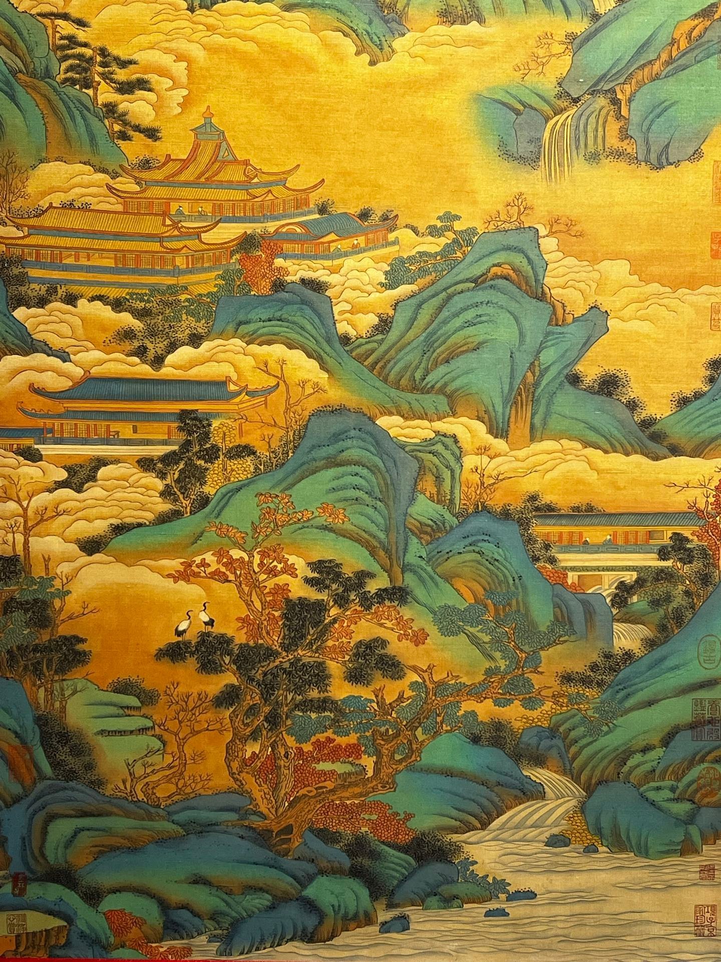 Chinese scroll painting Huizong