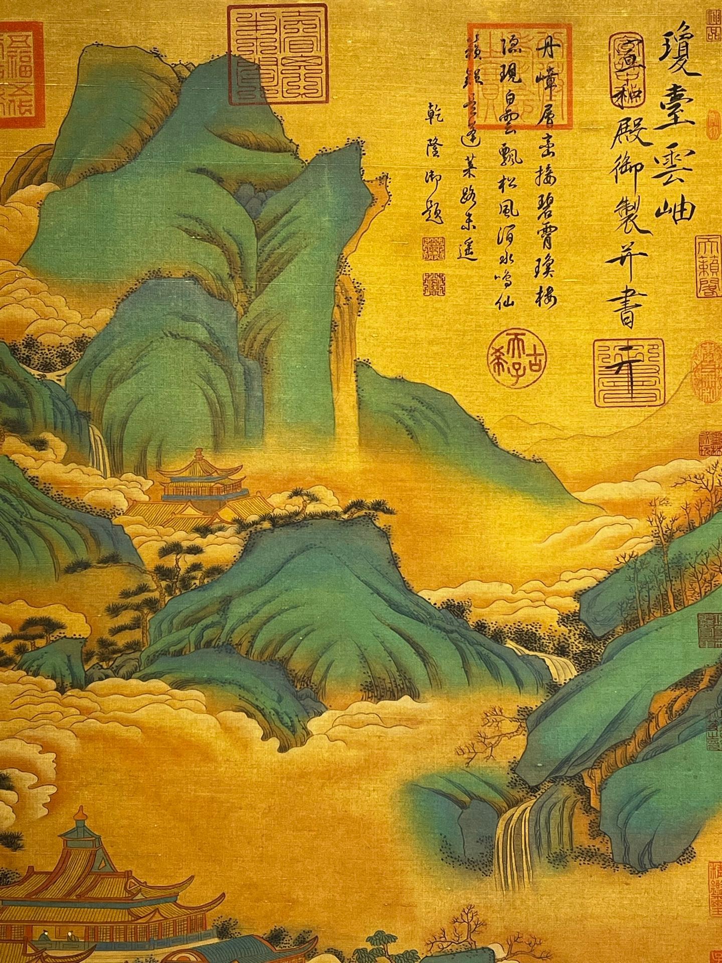 Chinese scroll painting Huizong