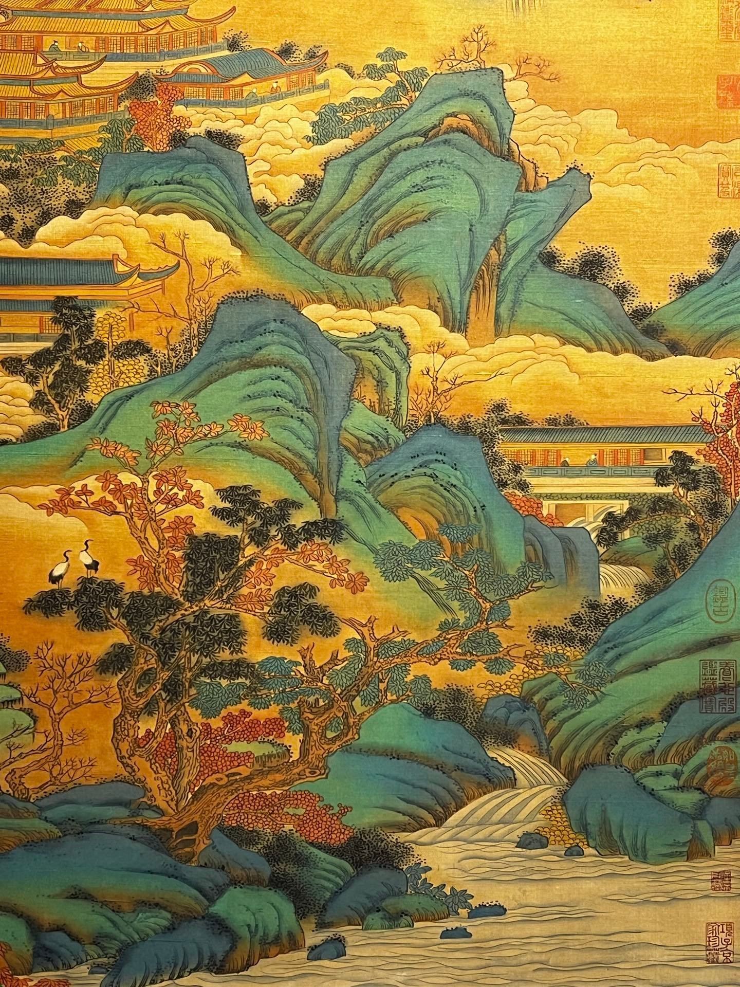 Chinese scroll painting Huizong