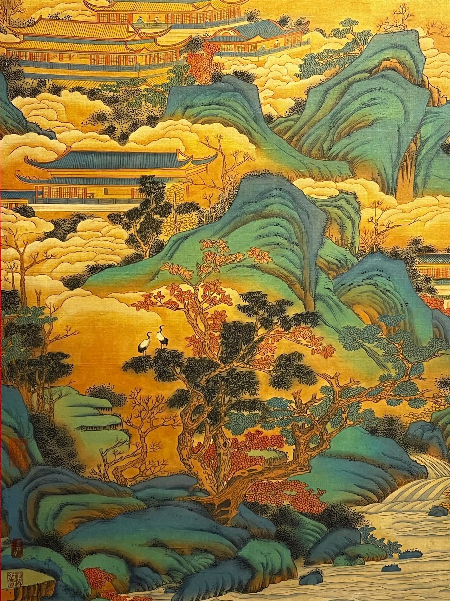 Chinese scroll painting Huizong