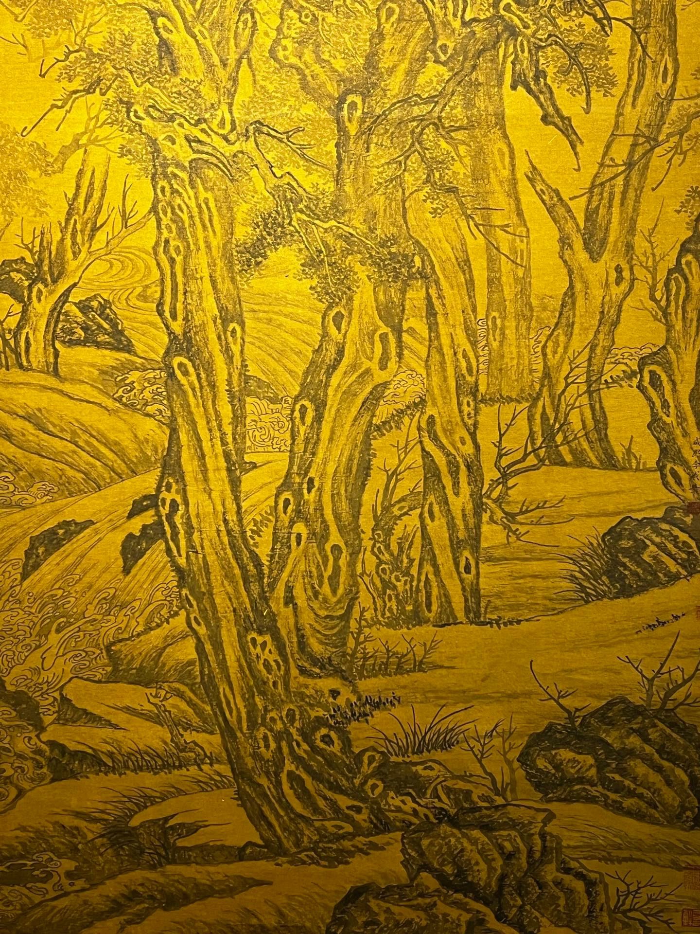 Chinese scroll painting Li Cheng