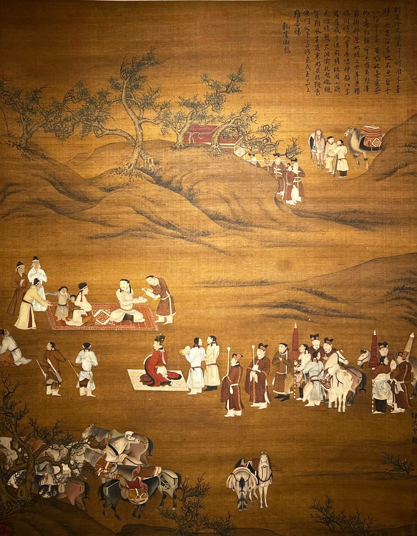Chinese scroll painting Chen Zhongzhong