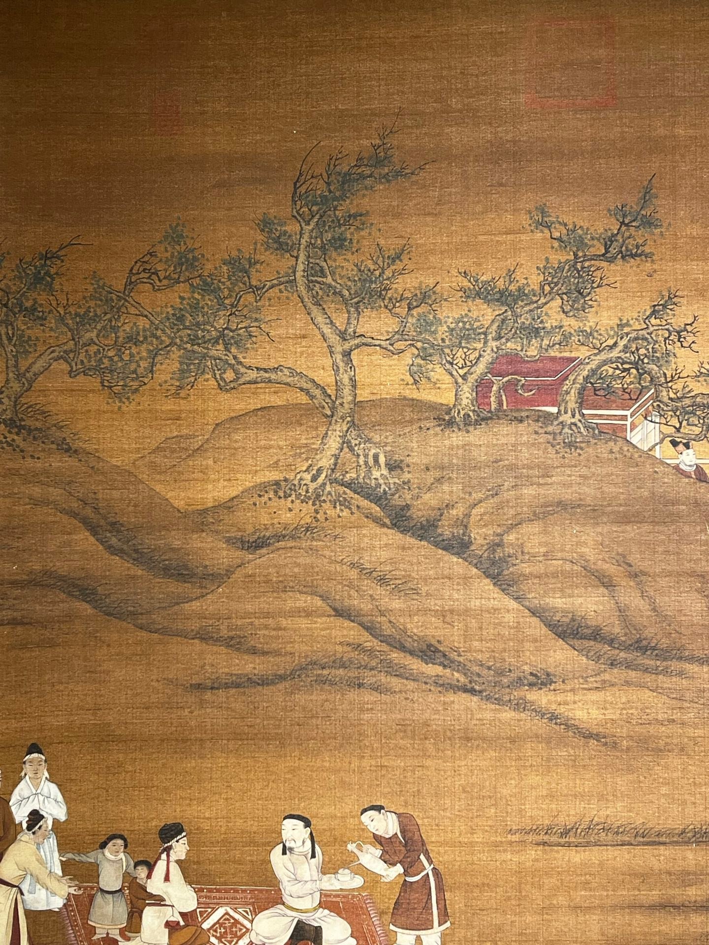 Chinese scroll painting Chen Zhongzhong