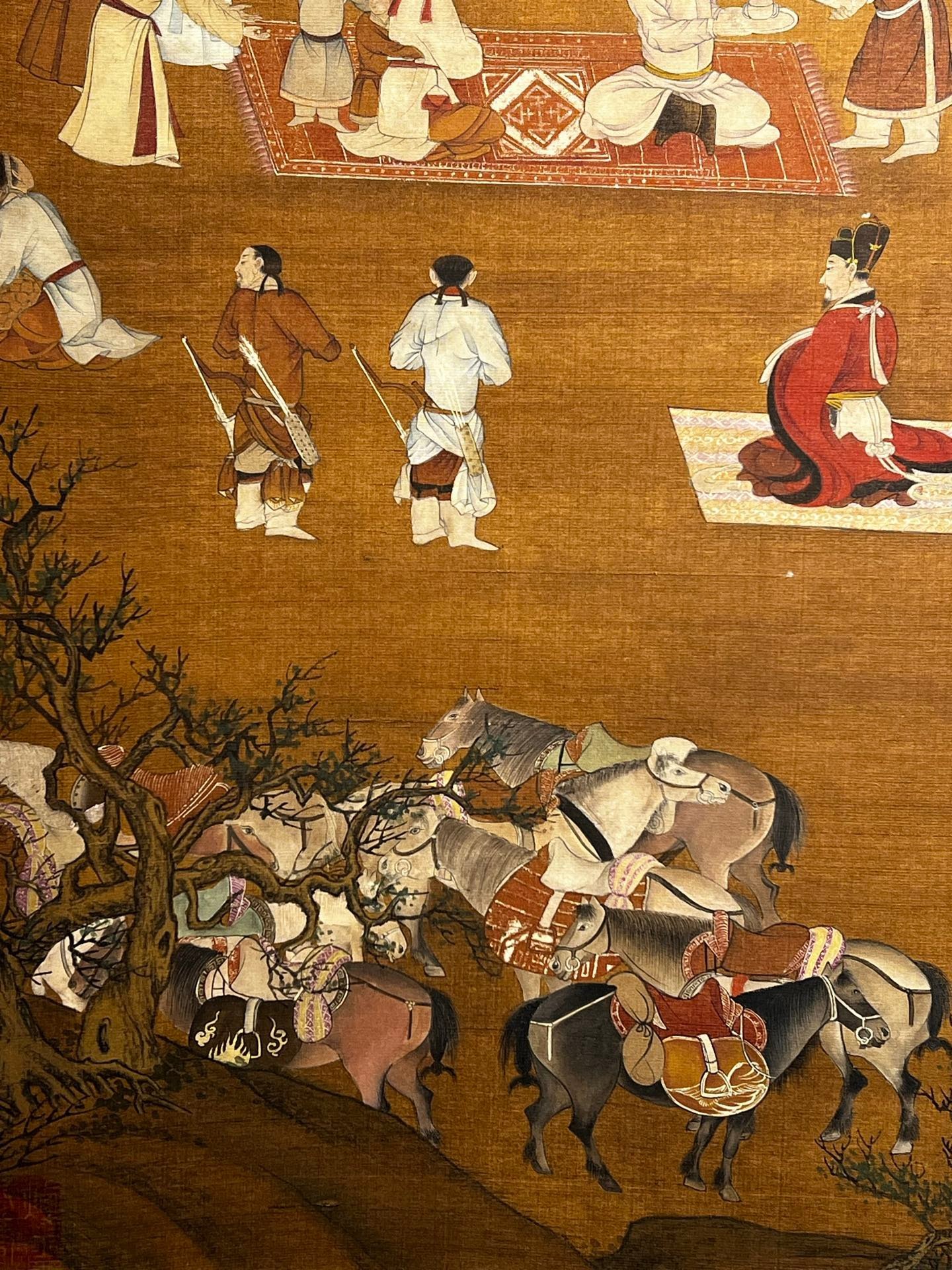 Chinese scroll painting Chen Zhongzhong