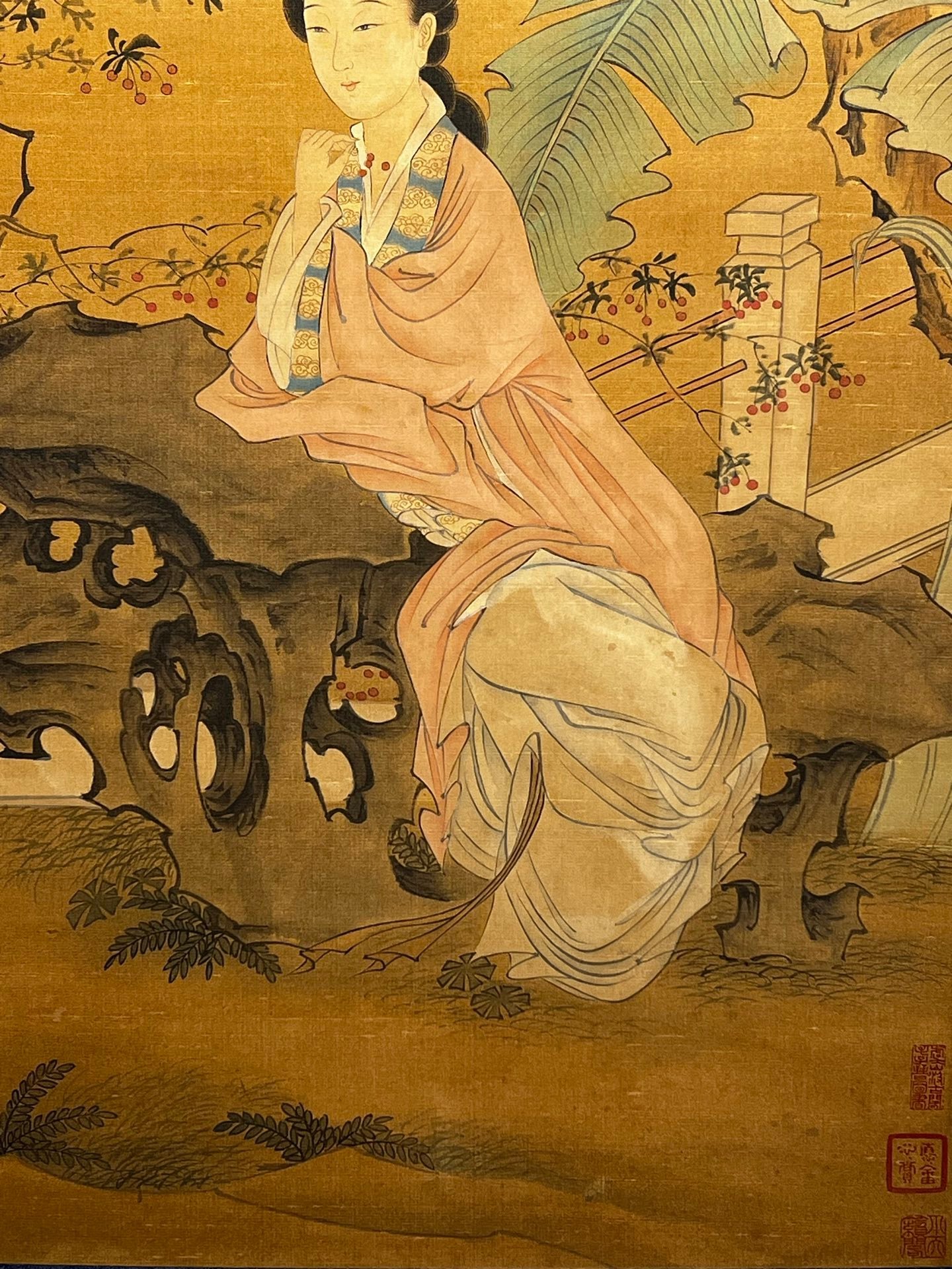 Chinese scroll painting Leng Mei