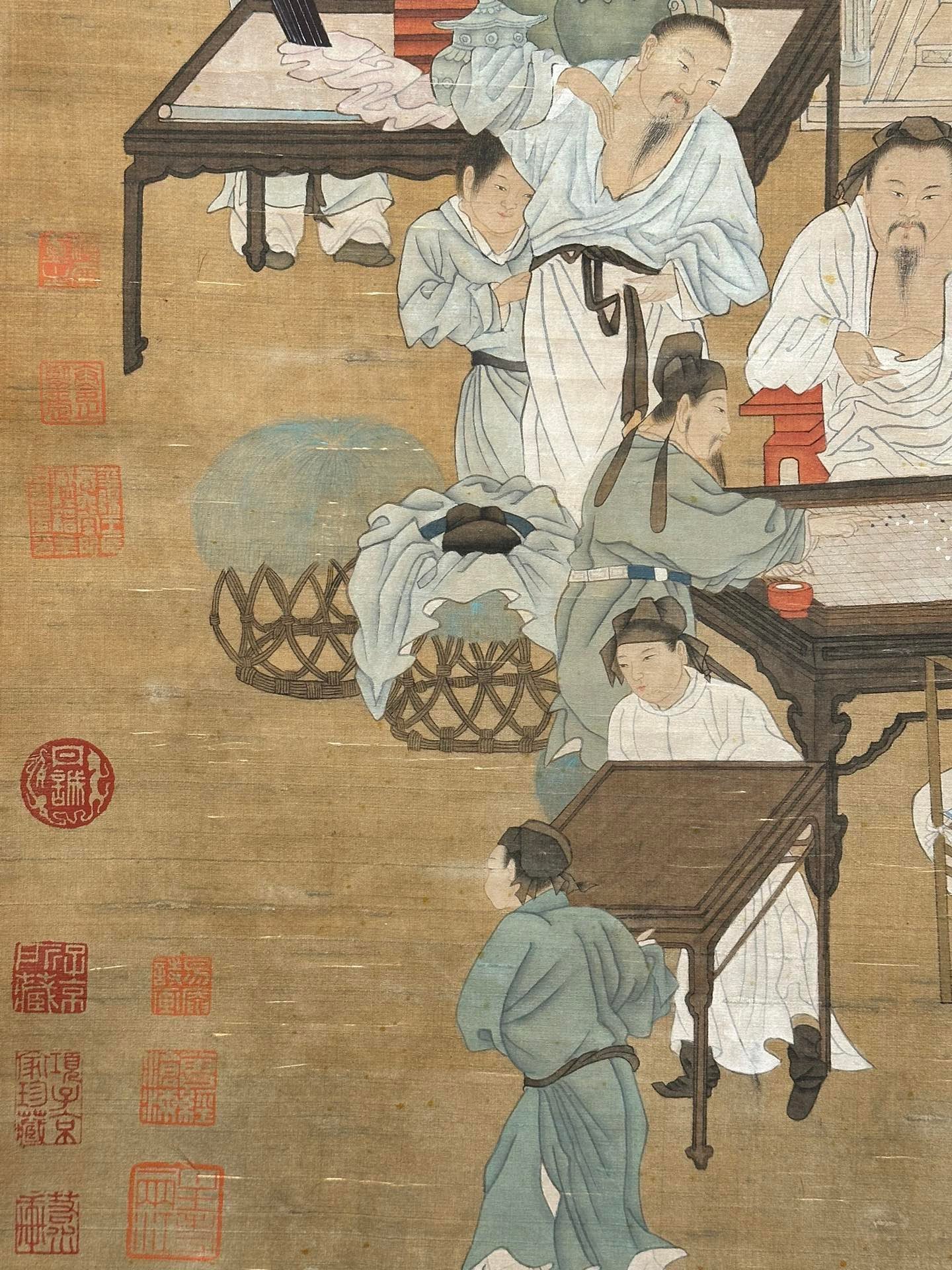Chinese scroll painting Liu Songnian