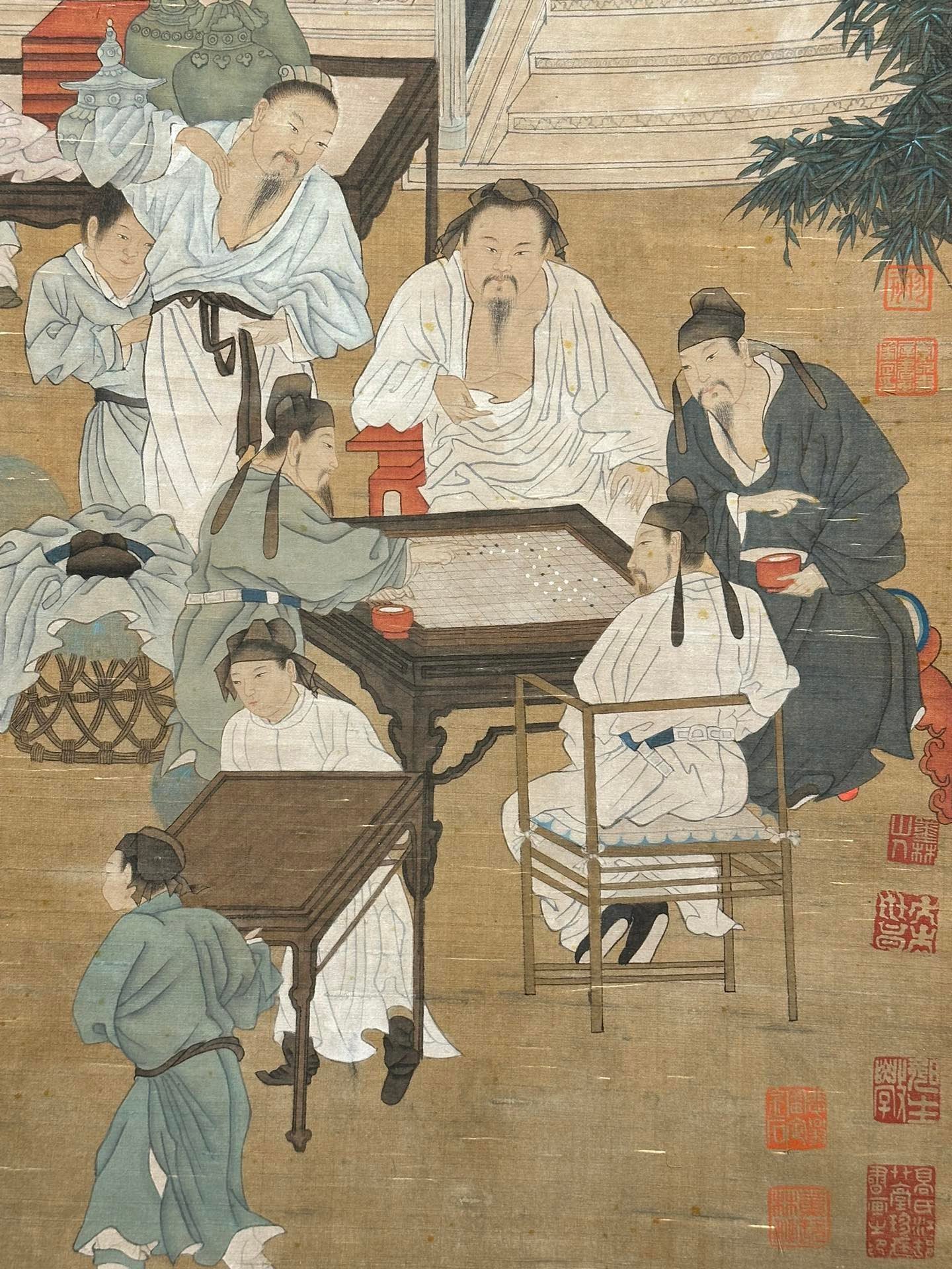 Chinese scroll painting Liu Songnian