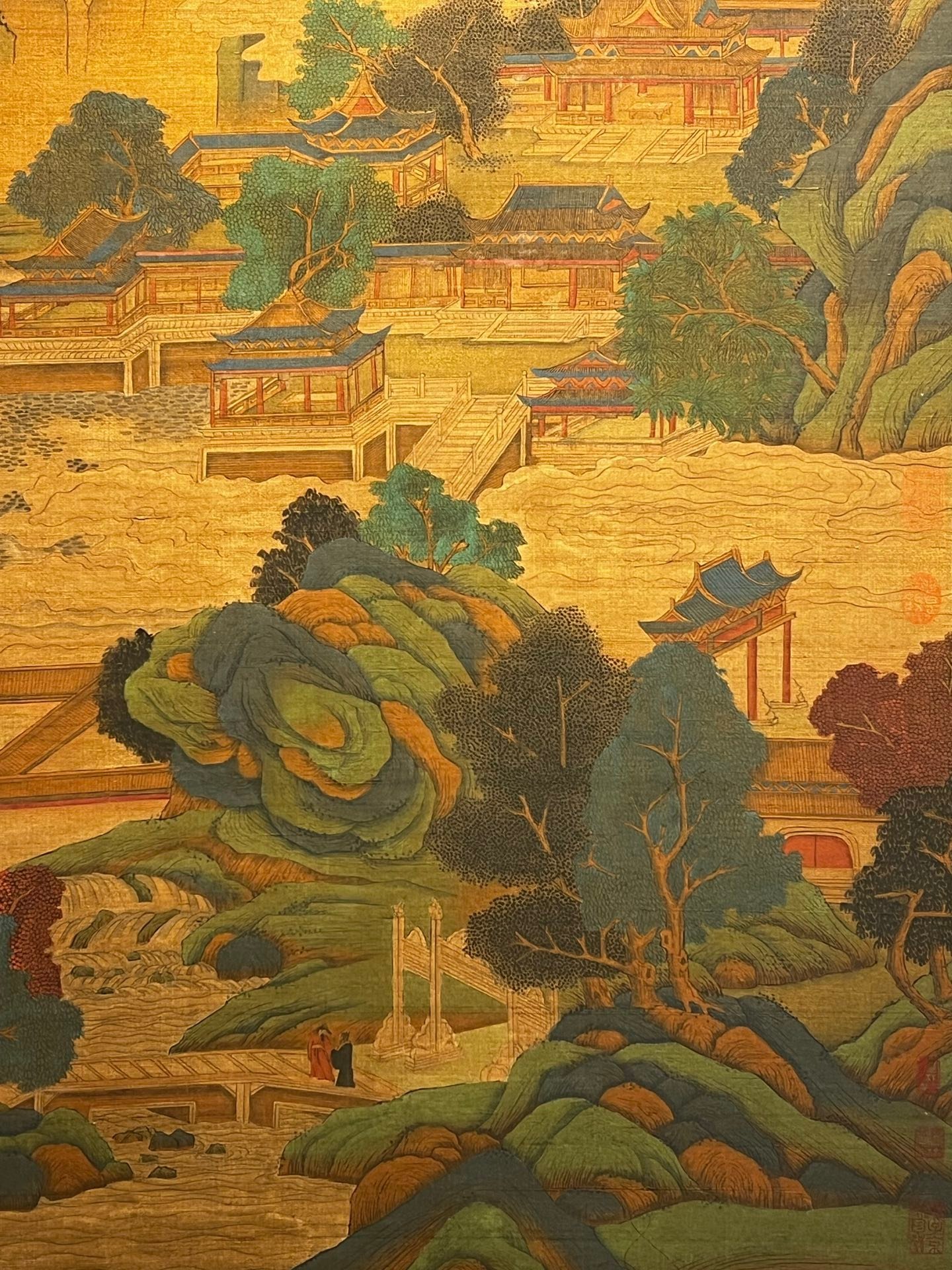 Chinese scroll painting Zhao Mengfu