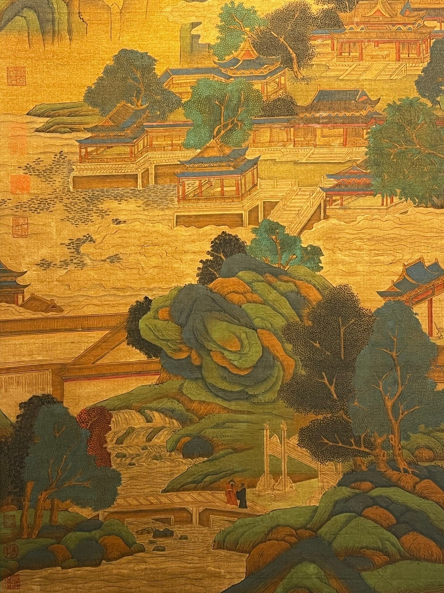 Chinese scroll painting Zhao Mengfu