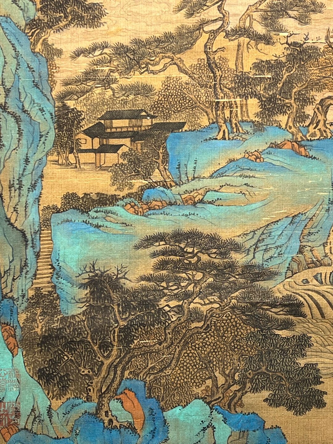 Chinese scroll painting Liu Songnian