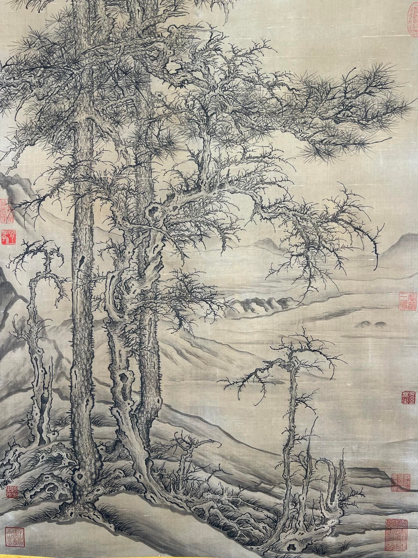 Chinese scroll painting Li Cheng