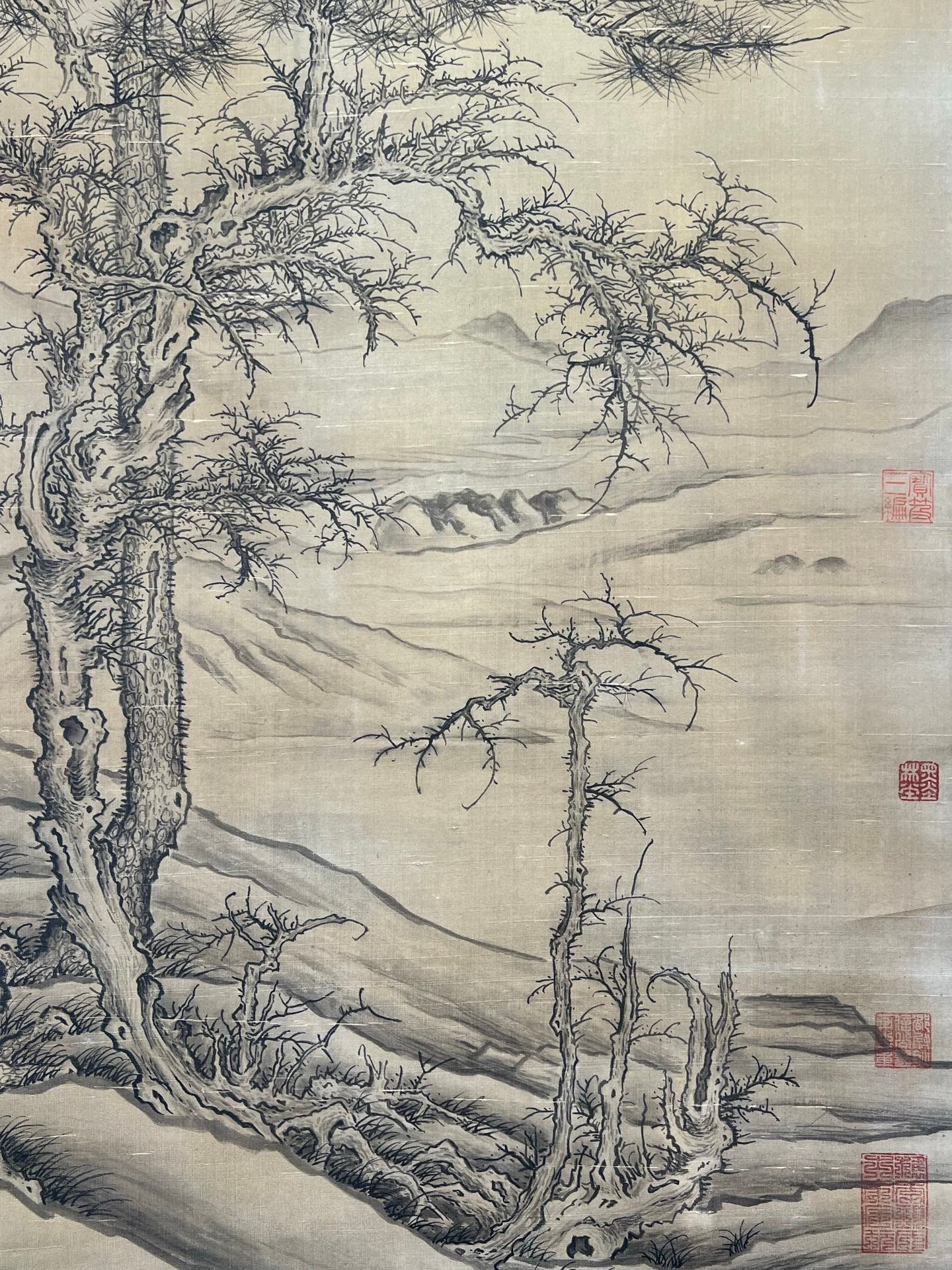 Chinese scroll painting Li Cheng
