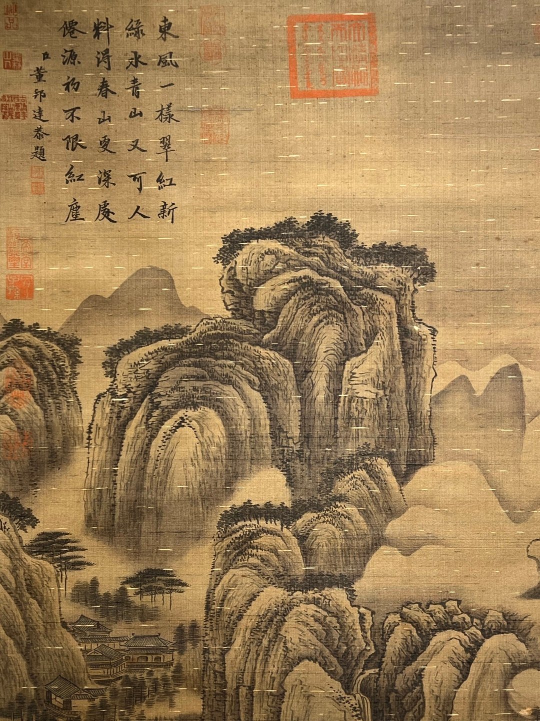 Chinese scroll painting Zhan Ziqian