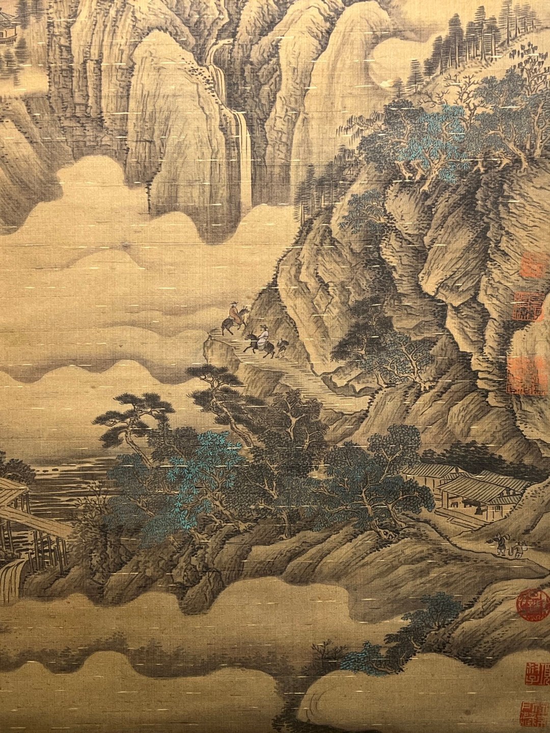 Chinese scroll painting Zhan Ziqian