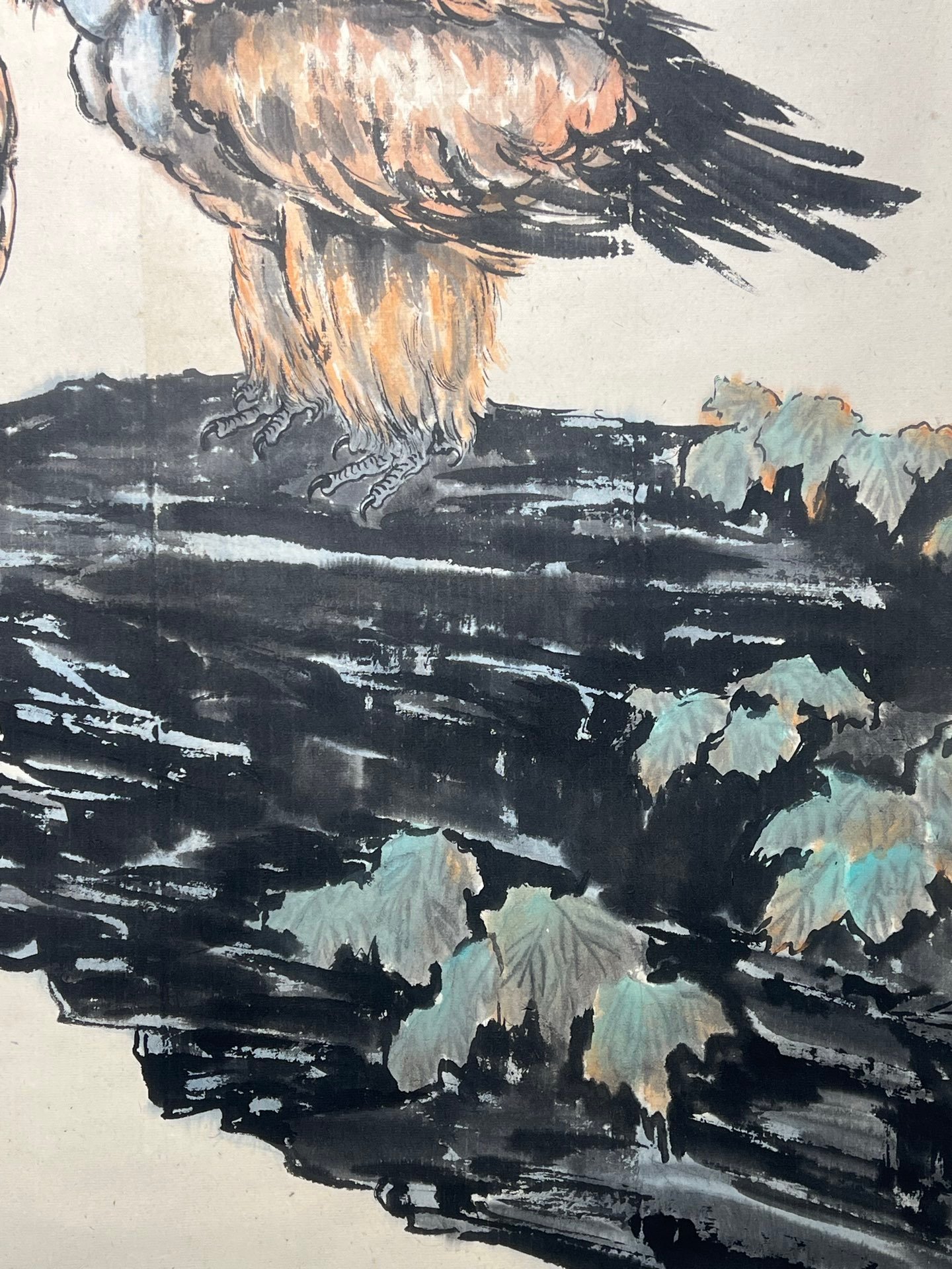 Chinese scroll painting Xu Beihong
