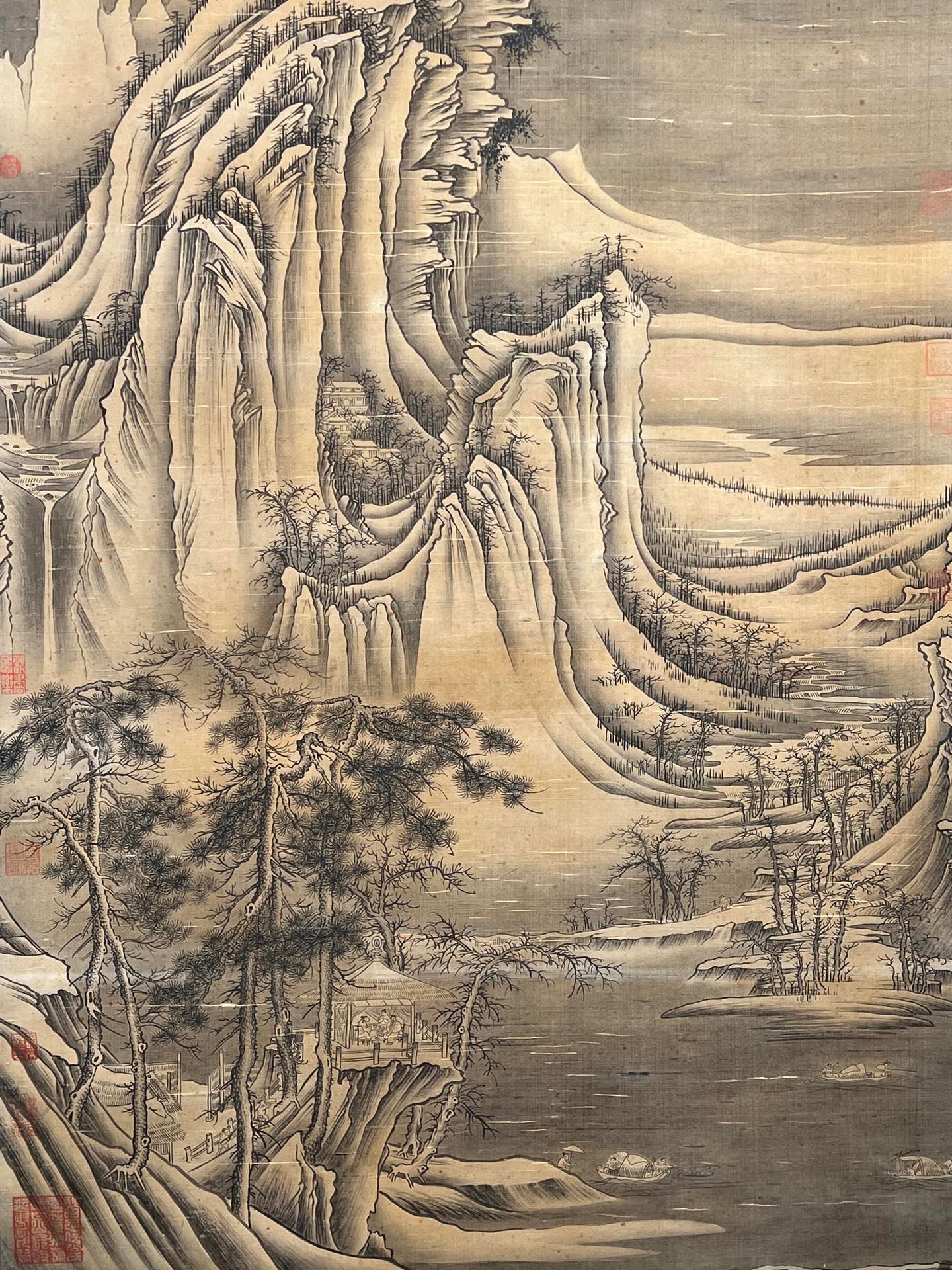 Chinese scroll painting Xu Daoning