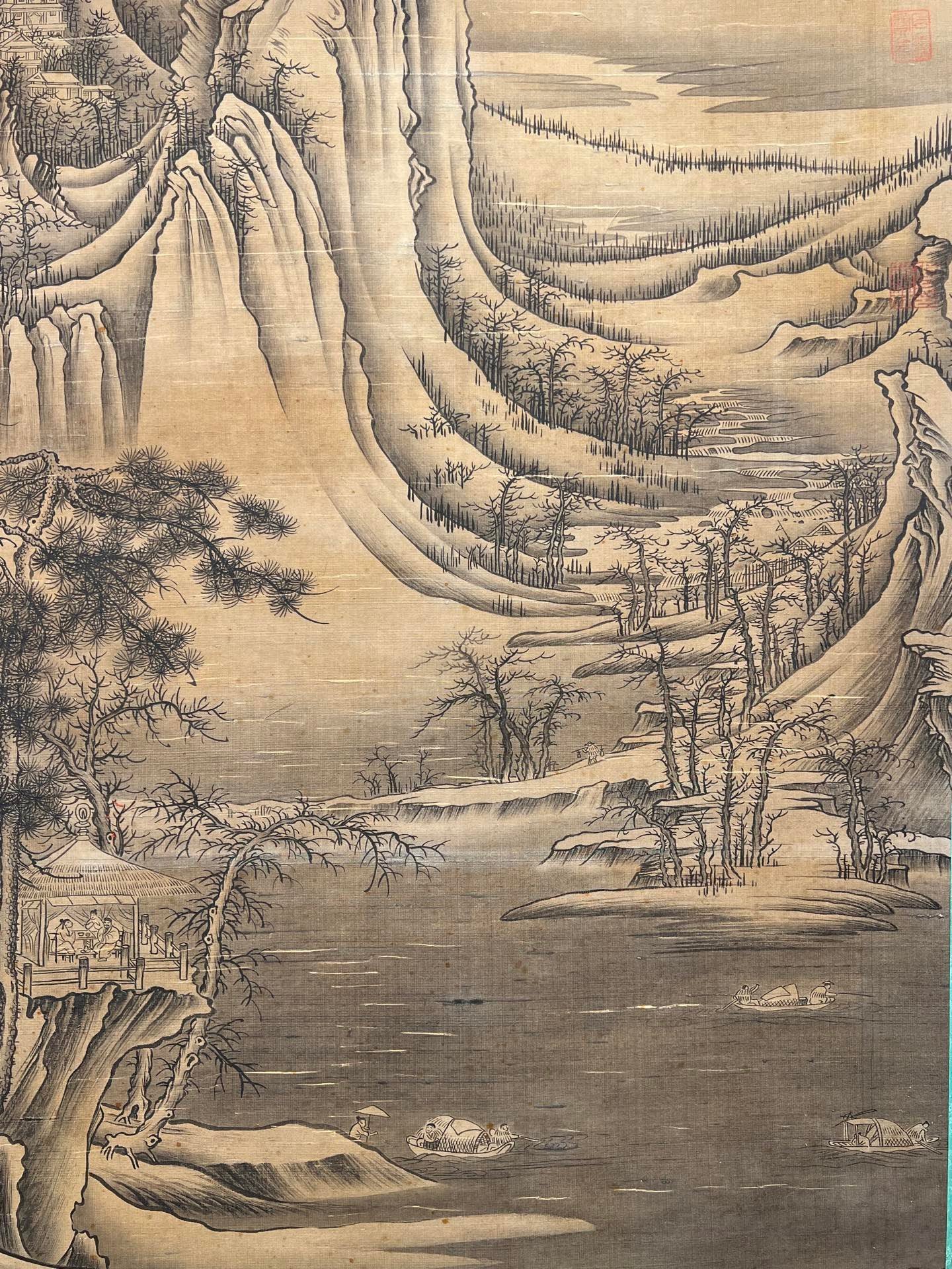 Chinese scroll painting Xu Daoning
