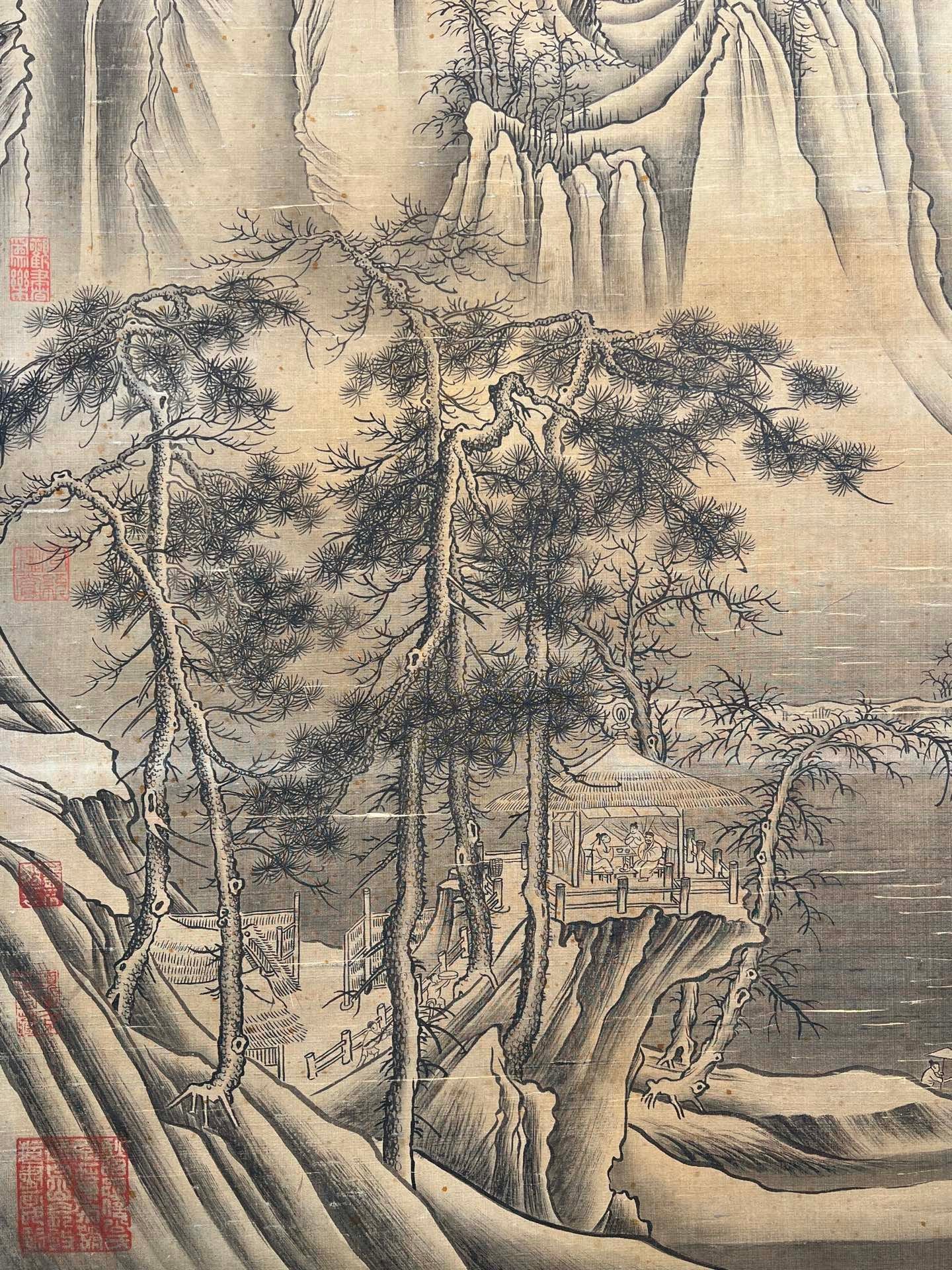 Chinese scroll painting Xu Daoning